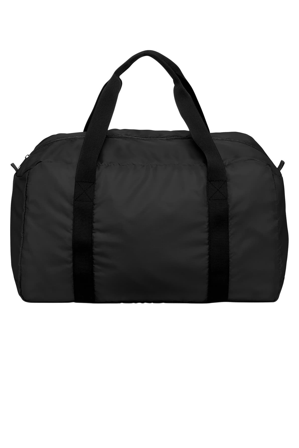 Port Authority ® Mini Ripstop Travel Duffel — Deep Black