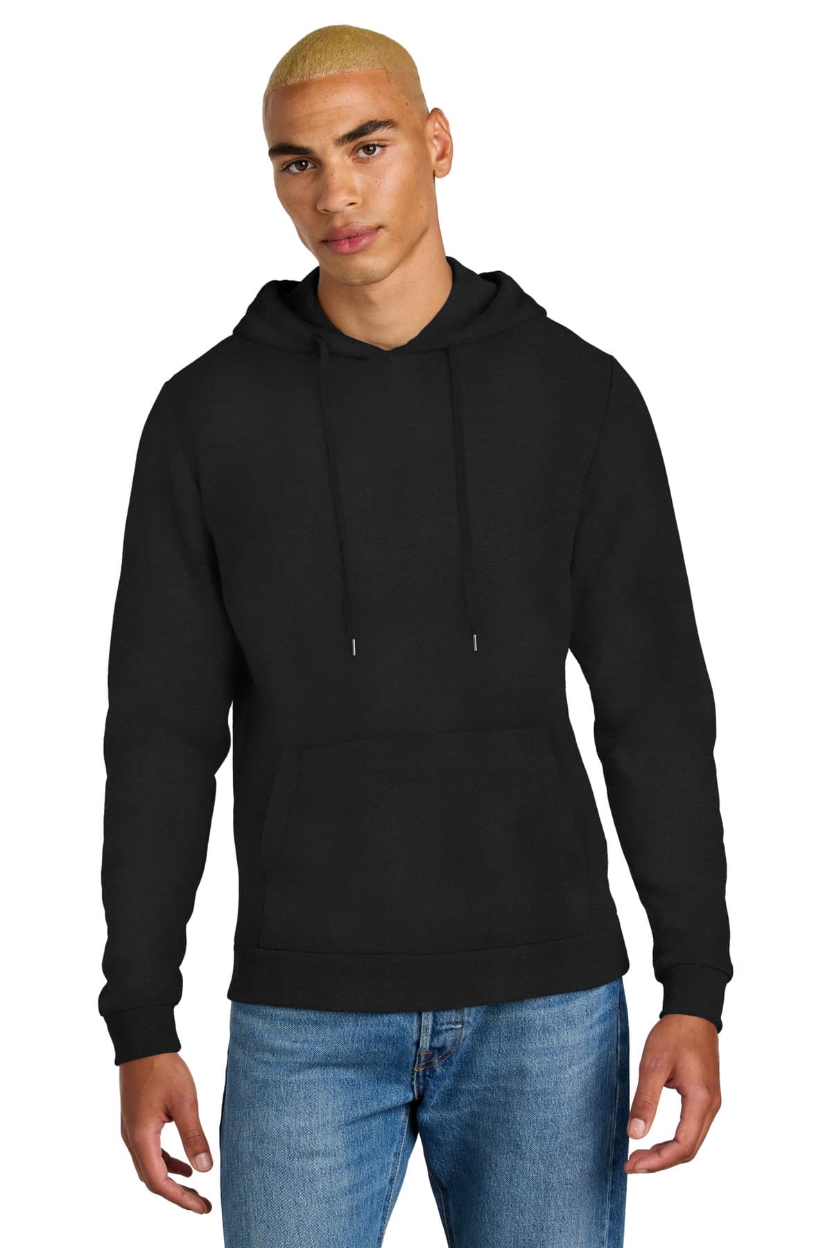District ® Perfect Tri ® Fleece Pullover Hoodie — Black