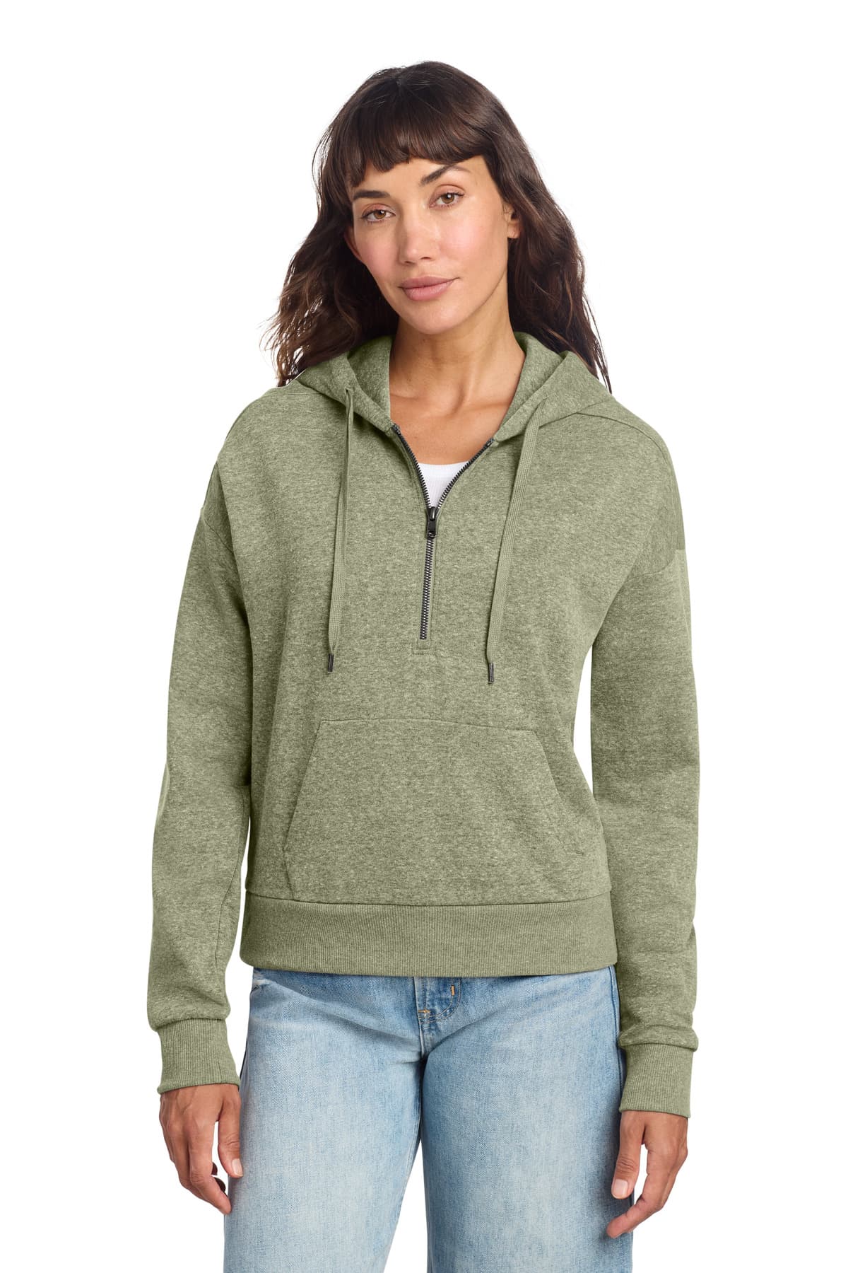 District ® Women's Perfect Tri ® Fleece 1/2-Zip Pullover