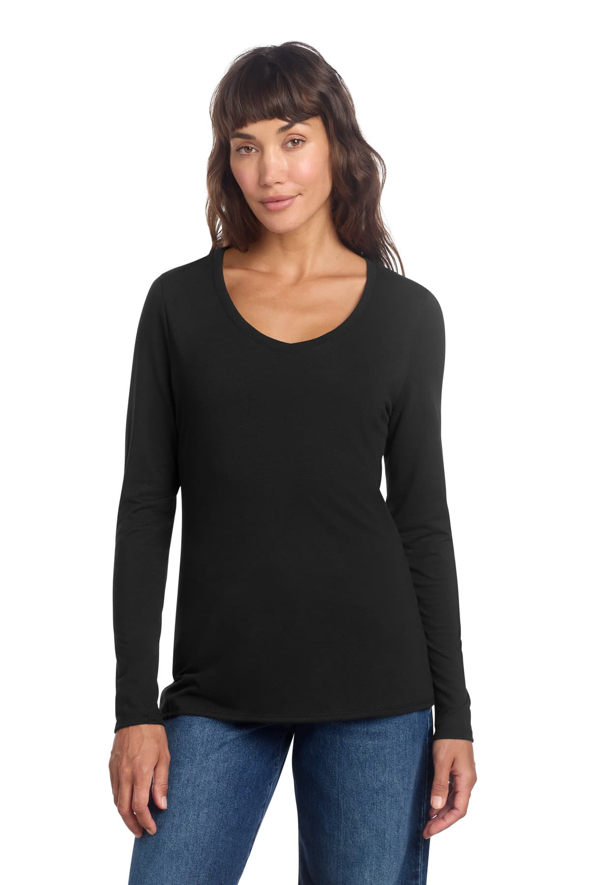 District ® Women's Perfect Tri ® Long Sleeve V-Neck Tee