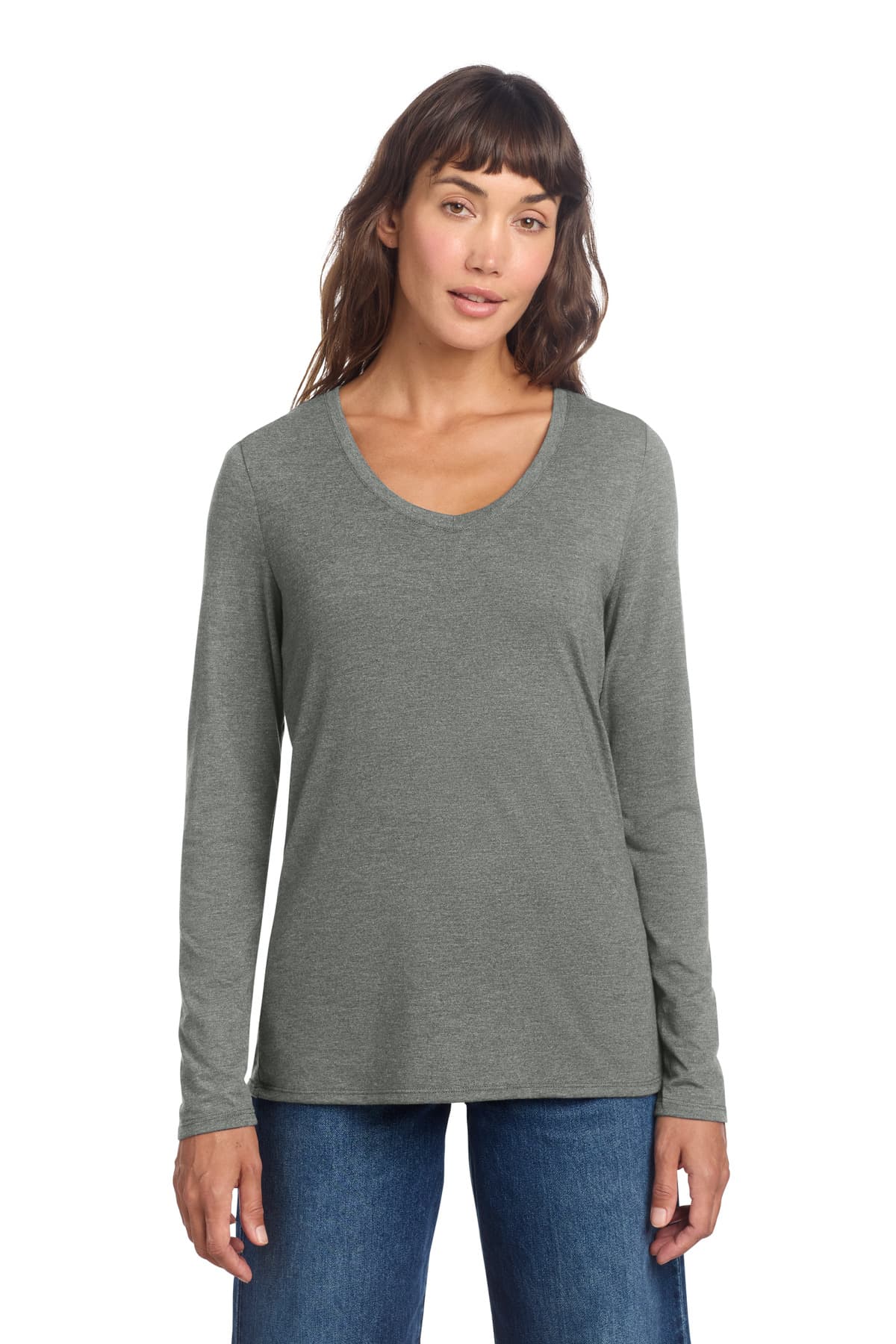 District ® Women's Perfect Tri ® Long Sleeve V-Neck Tee