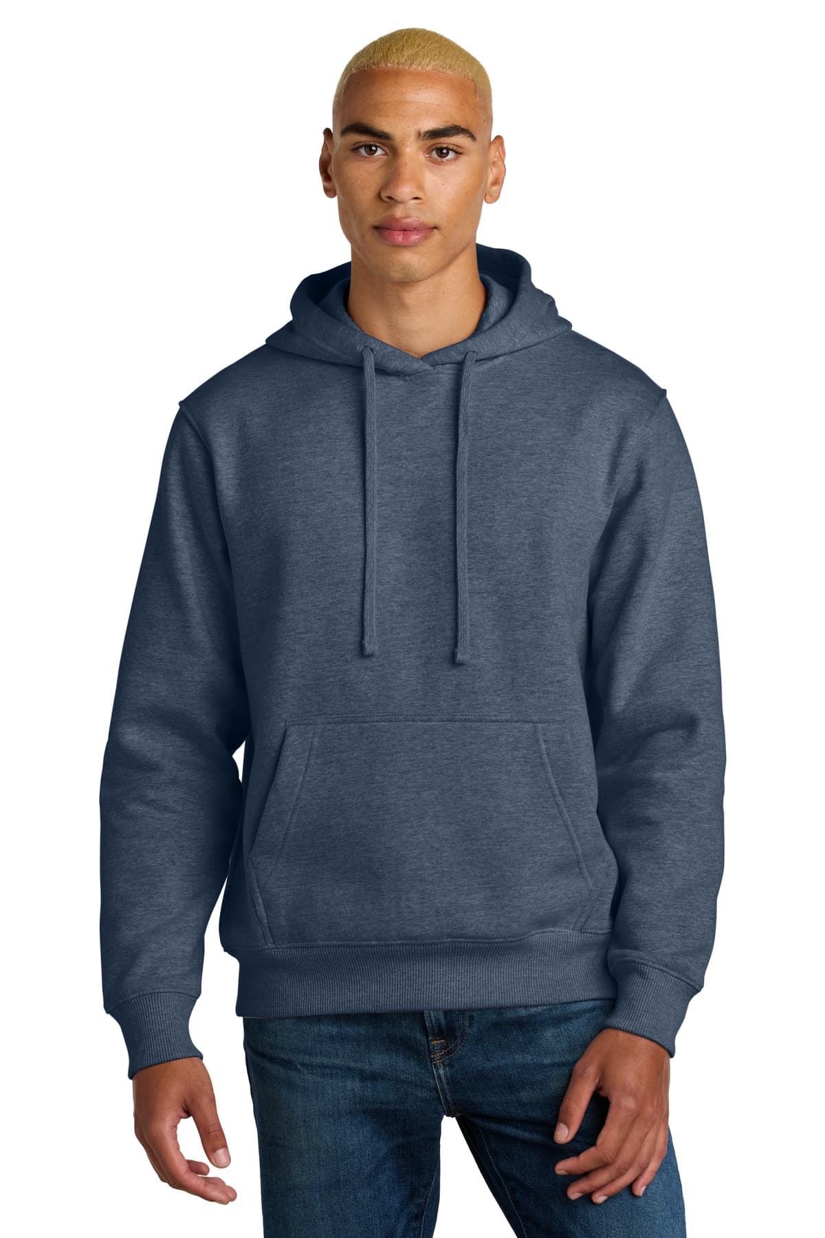 District ® V.I.T.  Super Heavyweight Fleece Hoodie — Navy Heather
