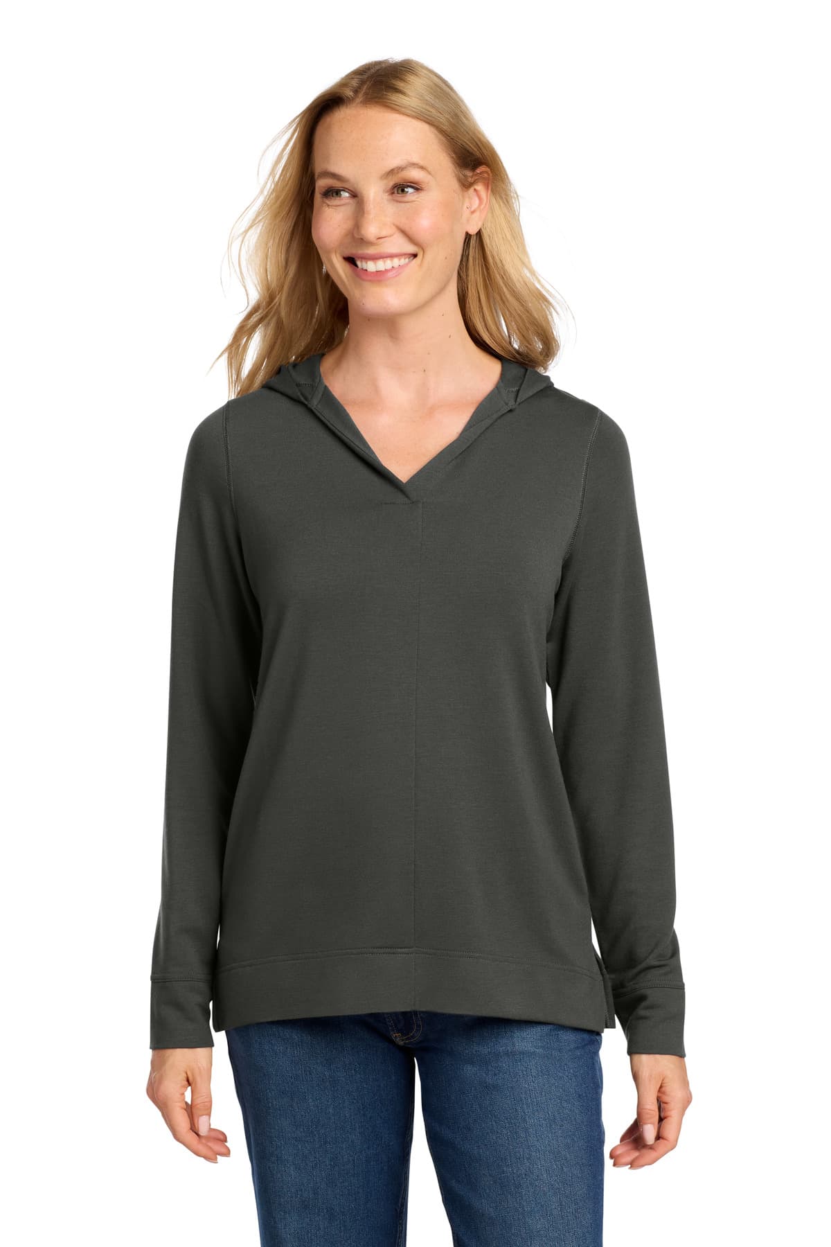 Port Authority ® Women's Microterry Pullover Hoodie