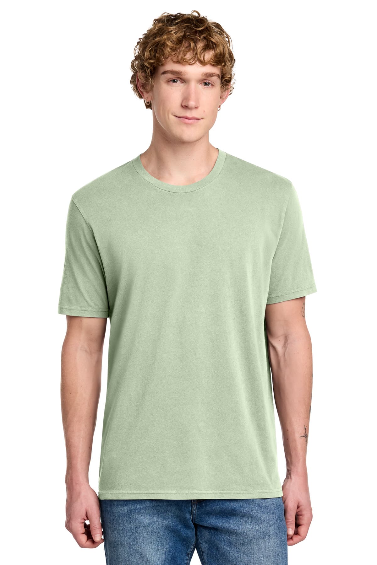 Allmade ® Unisex Mineral Dye Organic Cotton Tee — Lichen Green