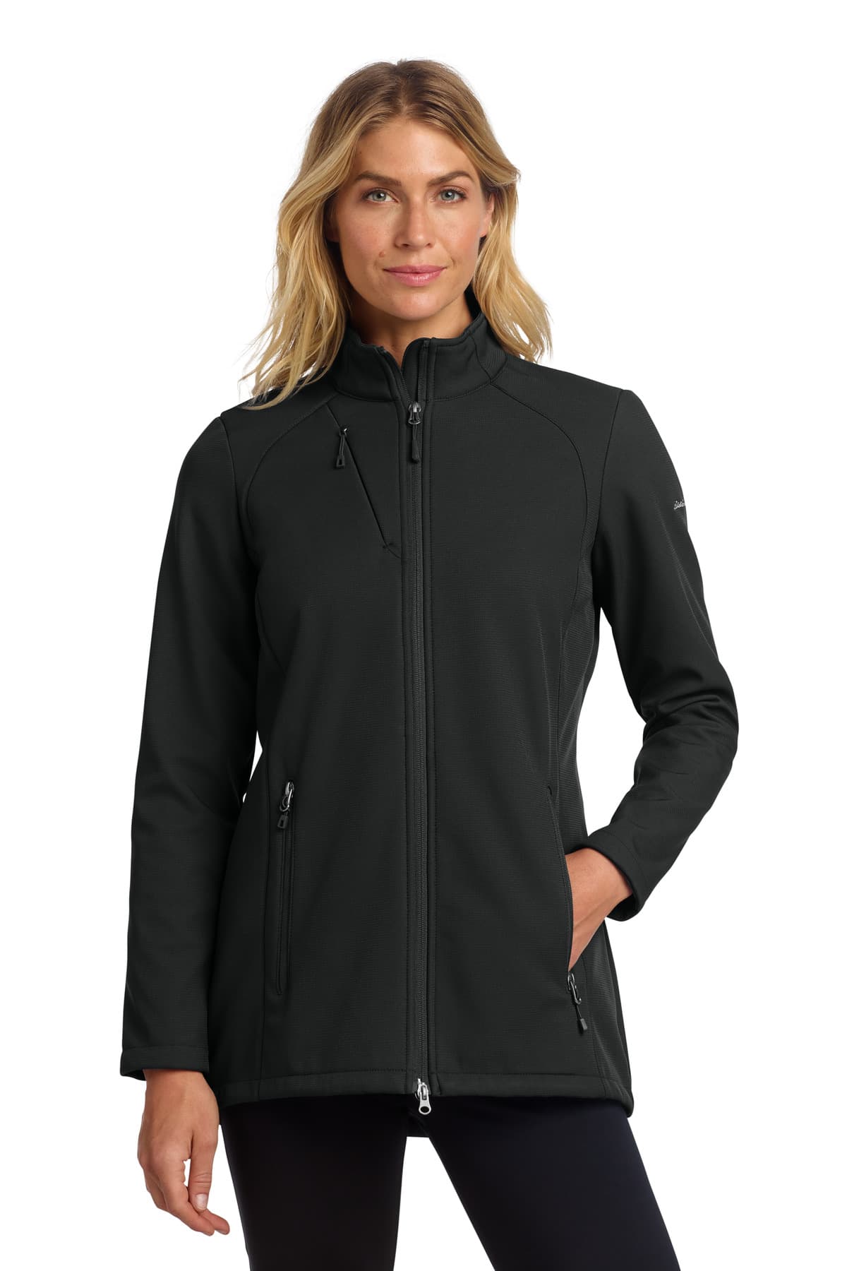 Eddie Bauer ® Women's Stretch Soft Shell Jacket — Deep Black