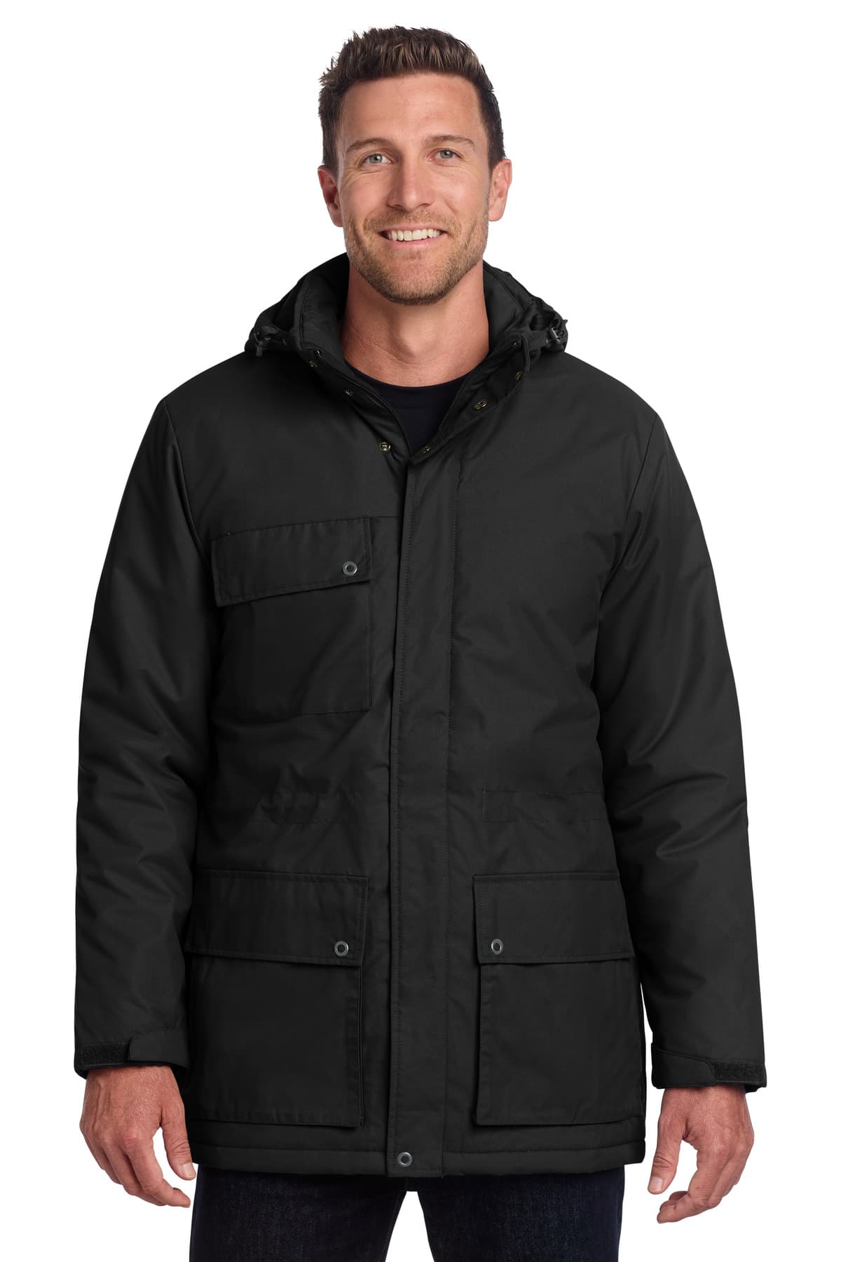 Port Authority ® Excursion Parka — Deep Black