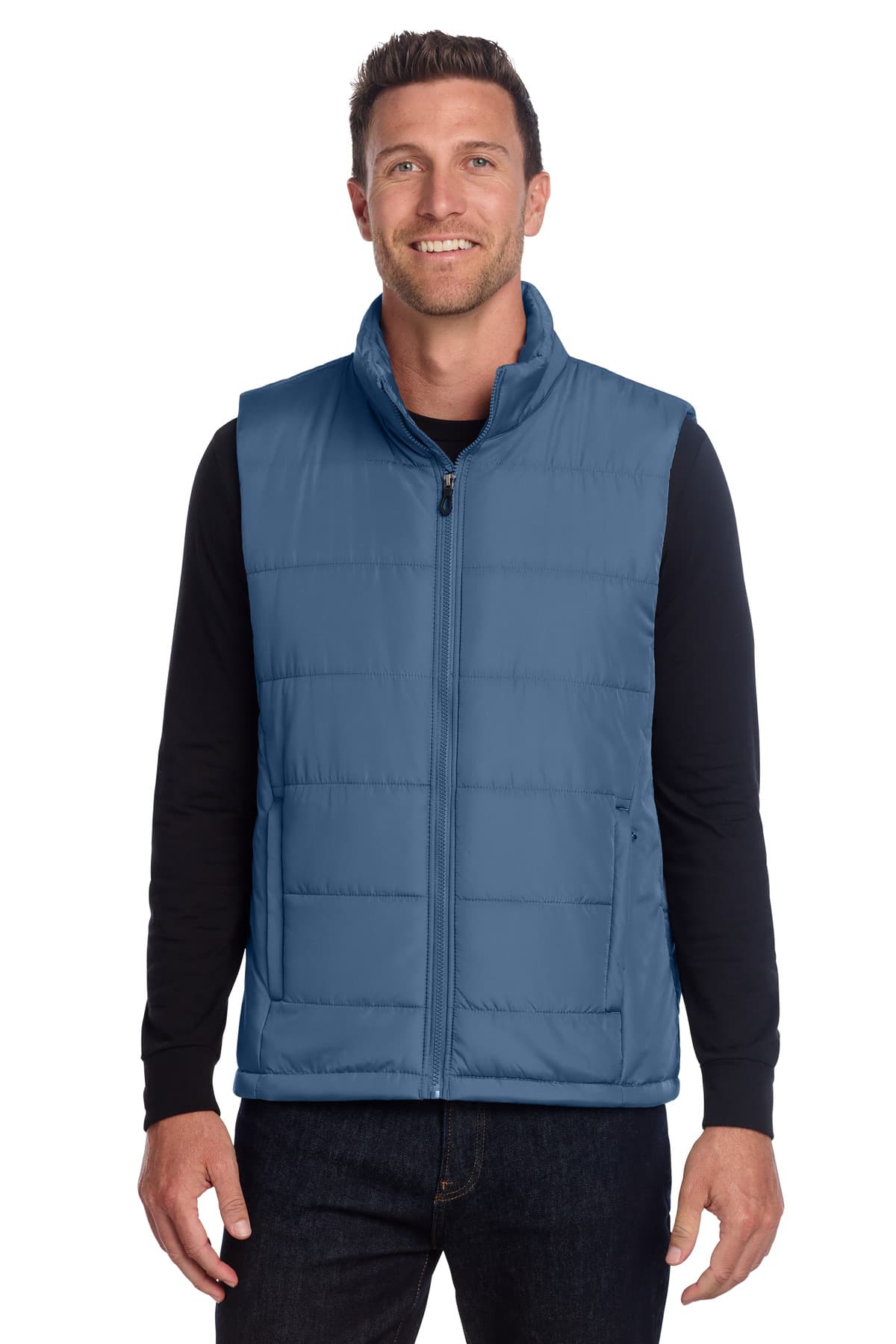Port Authority ® Puffer Vest — Dusk Blue