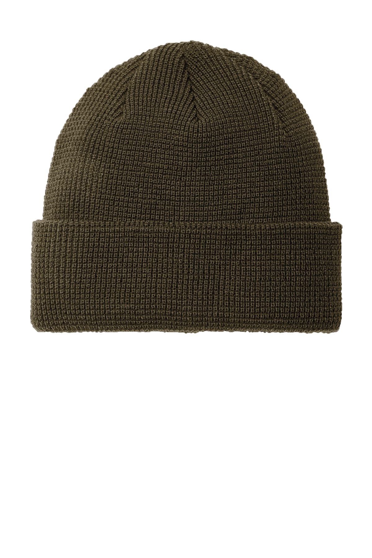 Port Authority ® Thermal Knit Cuffed Beanie — Olive Green