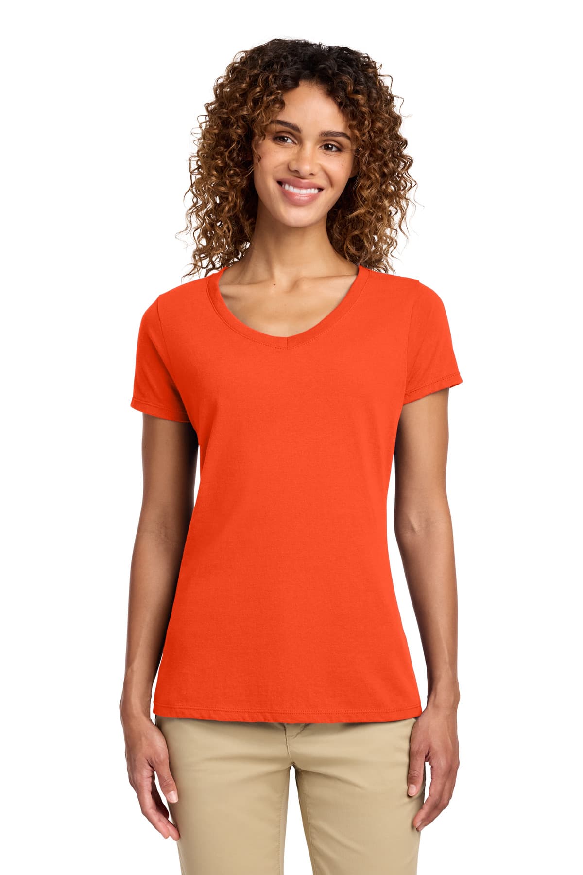 Port & Co  Women's Fan Favorite V-Neck Tee