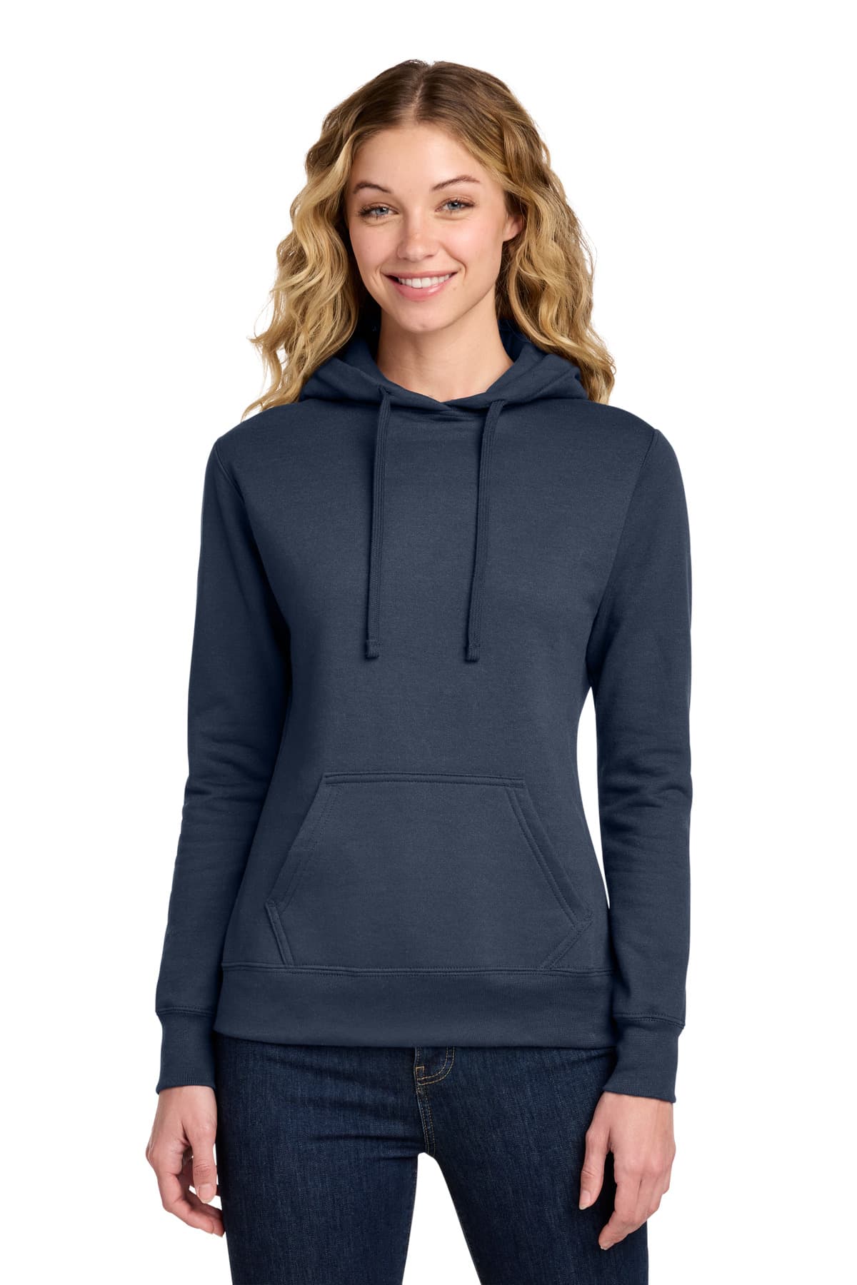 Port & Co  Women's Core Fleece Pullover Hooded Sweatshirt