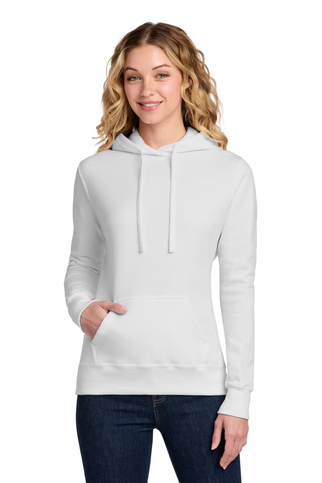 Port & Co  Women's Core Fleece Pullover Hooded Sweatshirt