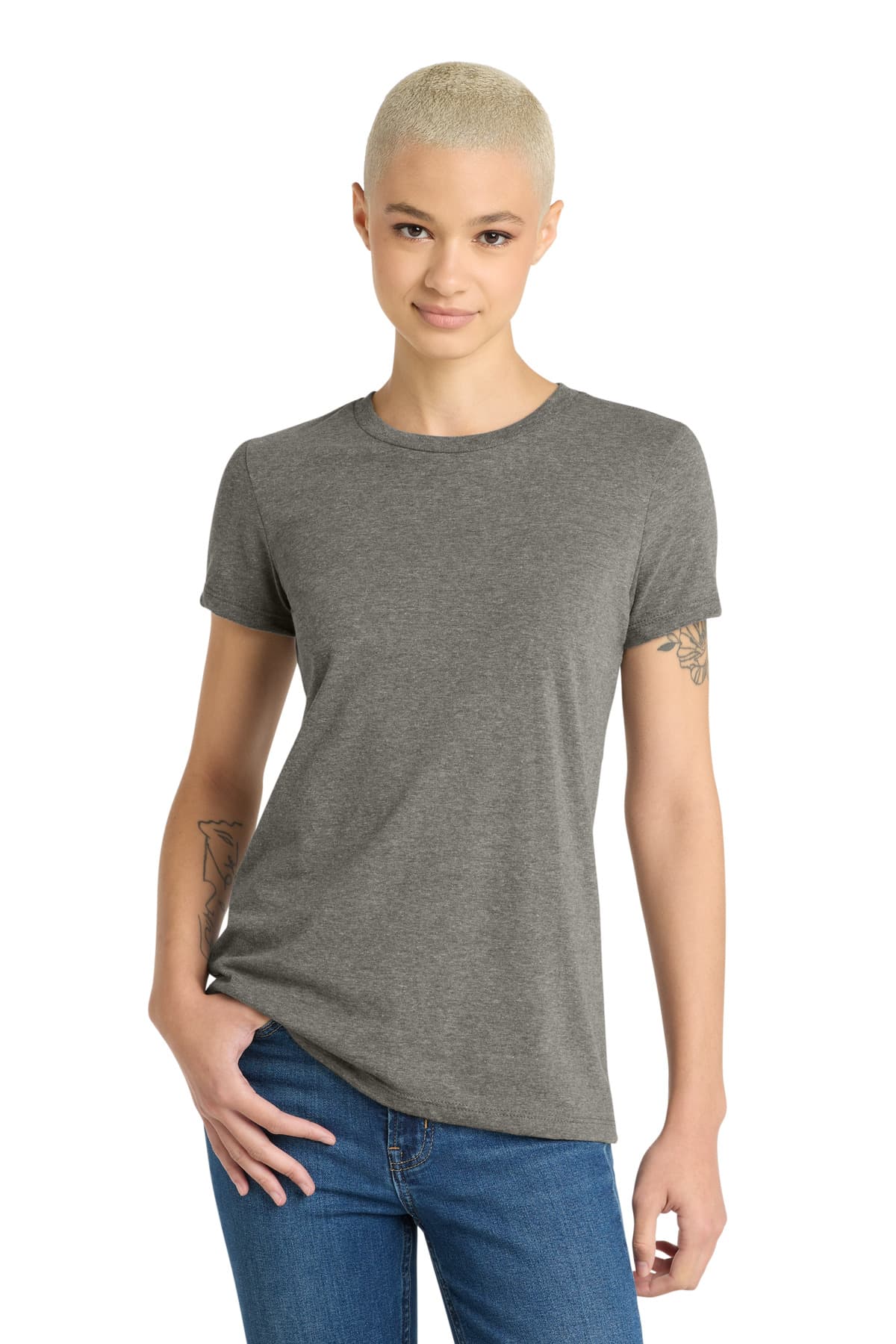 District ® Women's Very Important Tee ® — Grey Frost