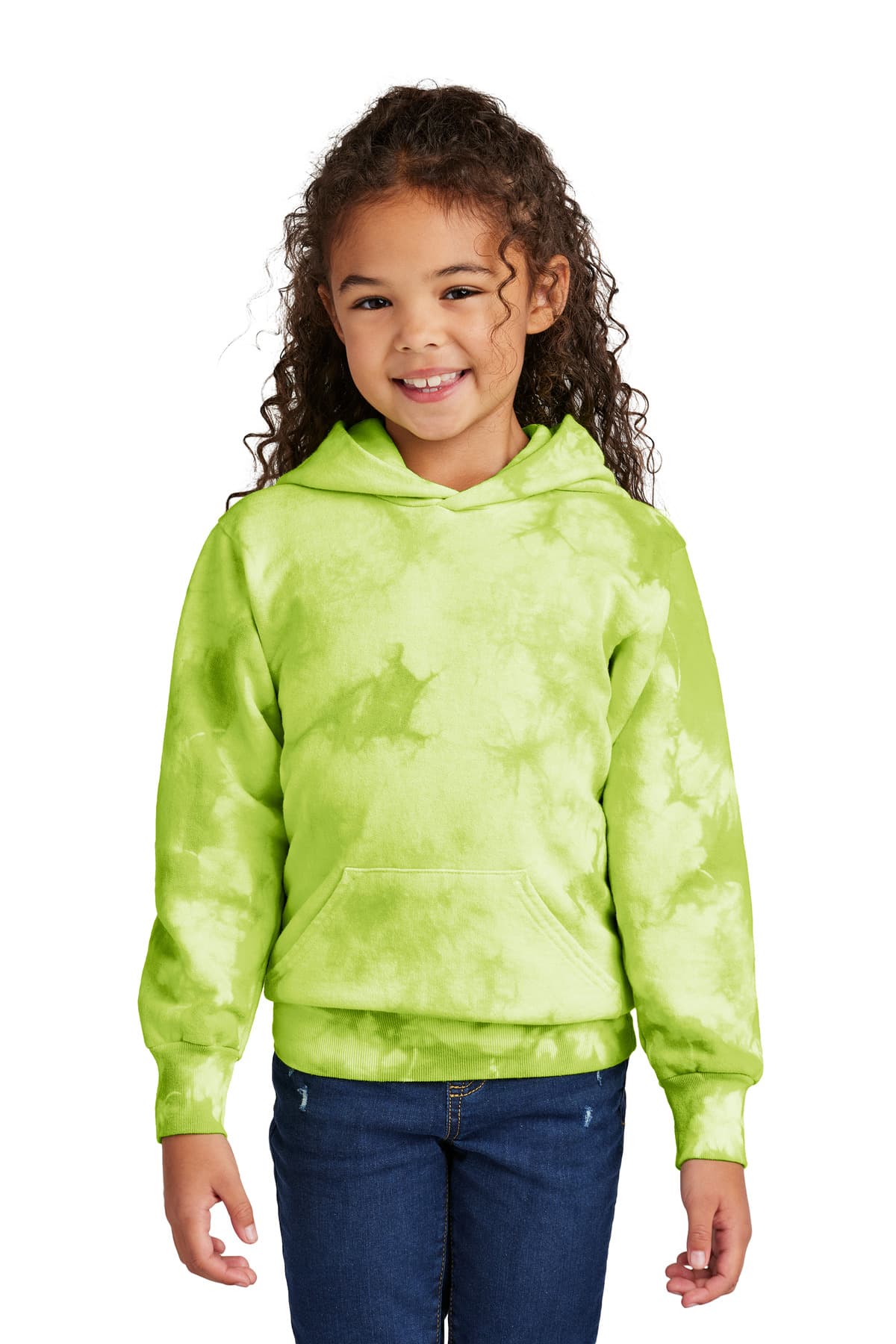 Port & Co  Youth Crystal Tie-Dye Pullover Hoodie