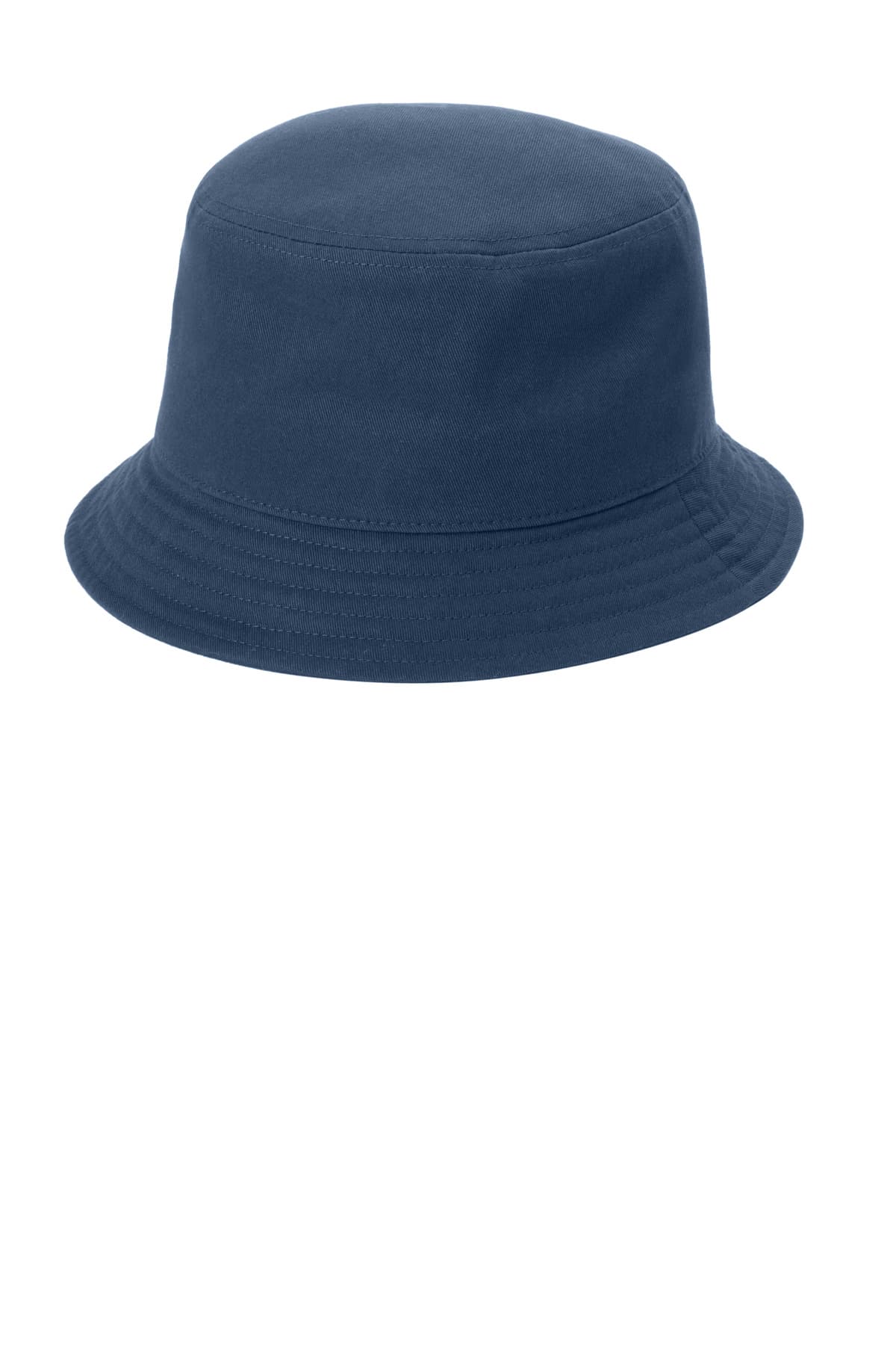 Port Authority ® Twill Short Brim Bucket Hat — River Blue Navy