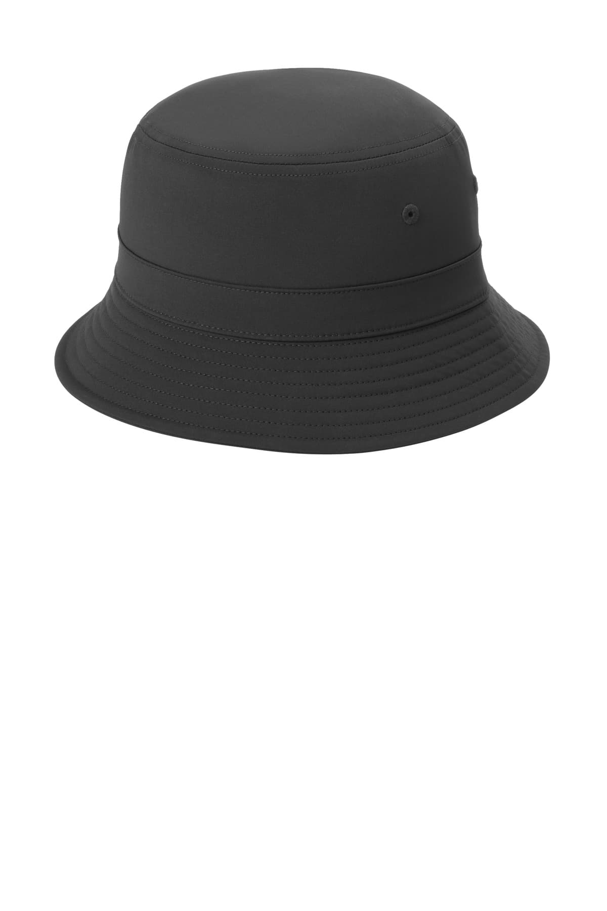 Port Authority ® Poly Bucket Hat — Black