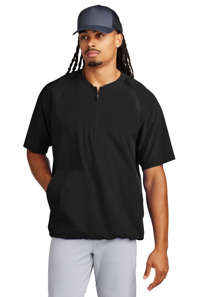 Sport-Tek ® Repeat 1/2-Zip Short Sleeve Jacket