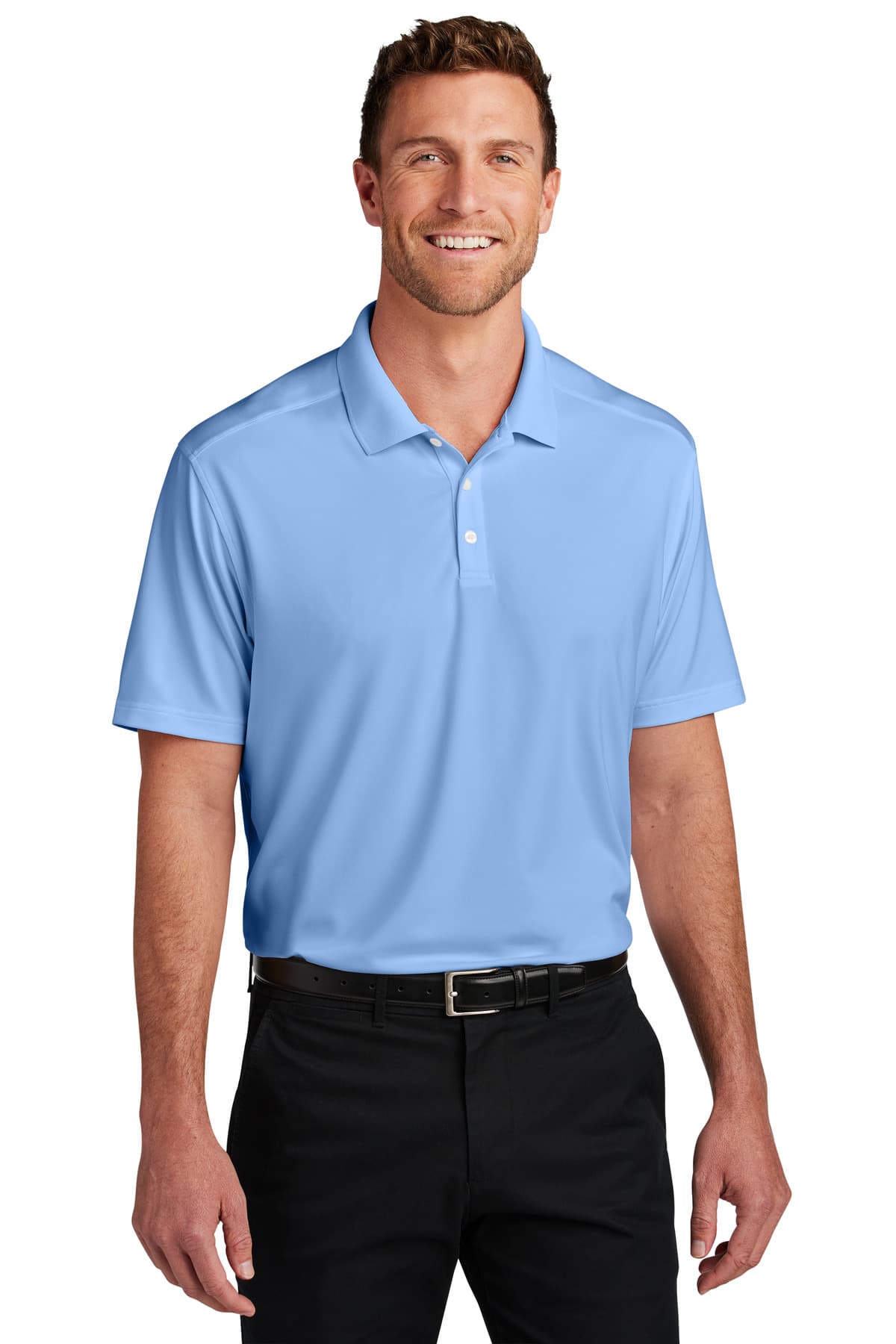 Port Authority ® City Stretch Flat Knit Polo