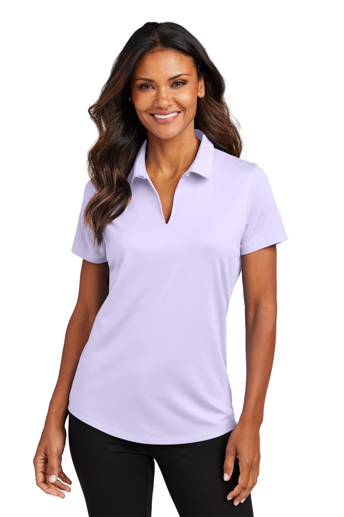 Port Authority ® Women's City Stretch Polo — Bright Lavender