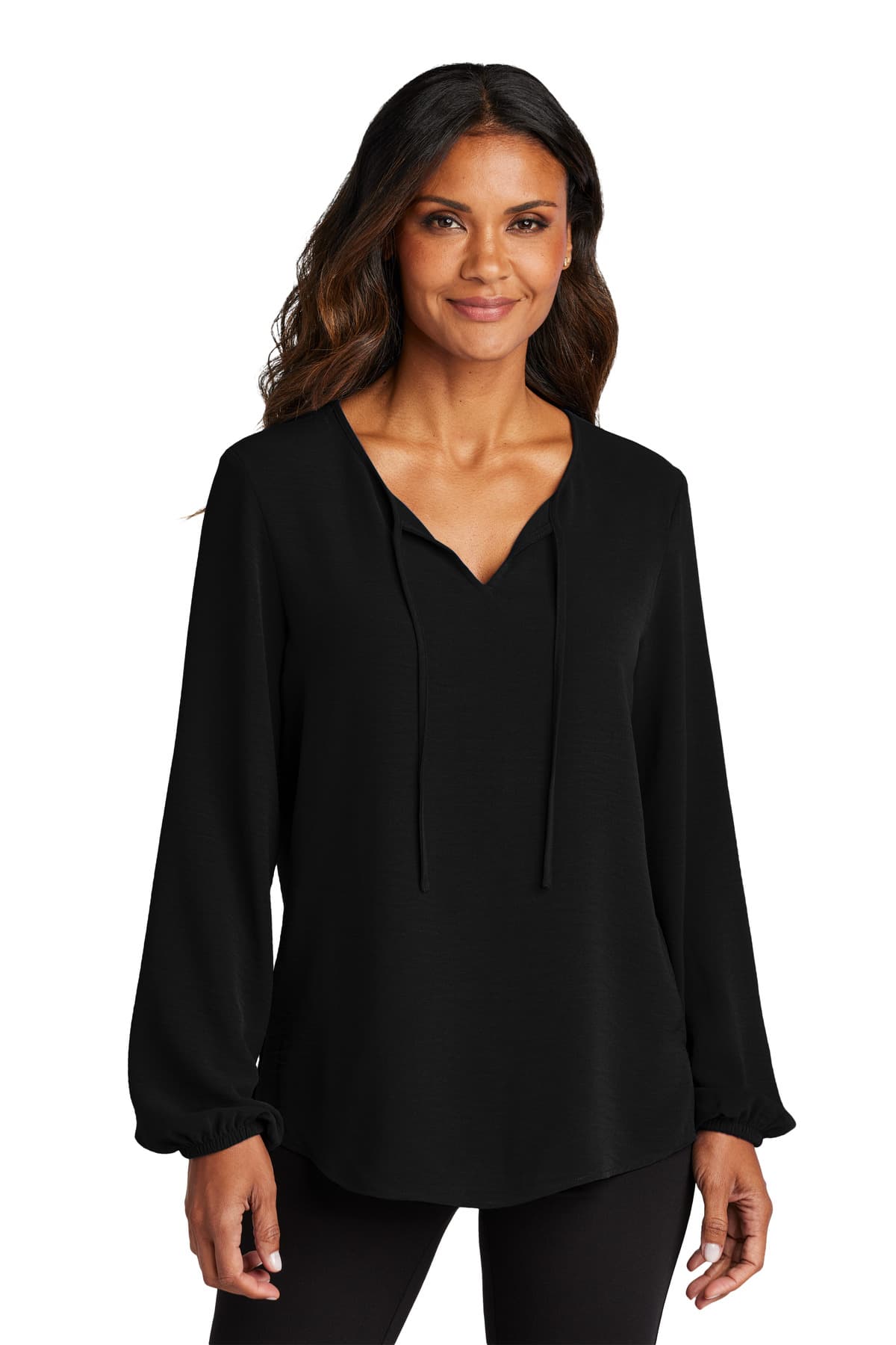 Port Authority ® Women's Textured Crepe Blouse
