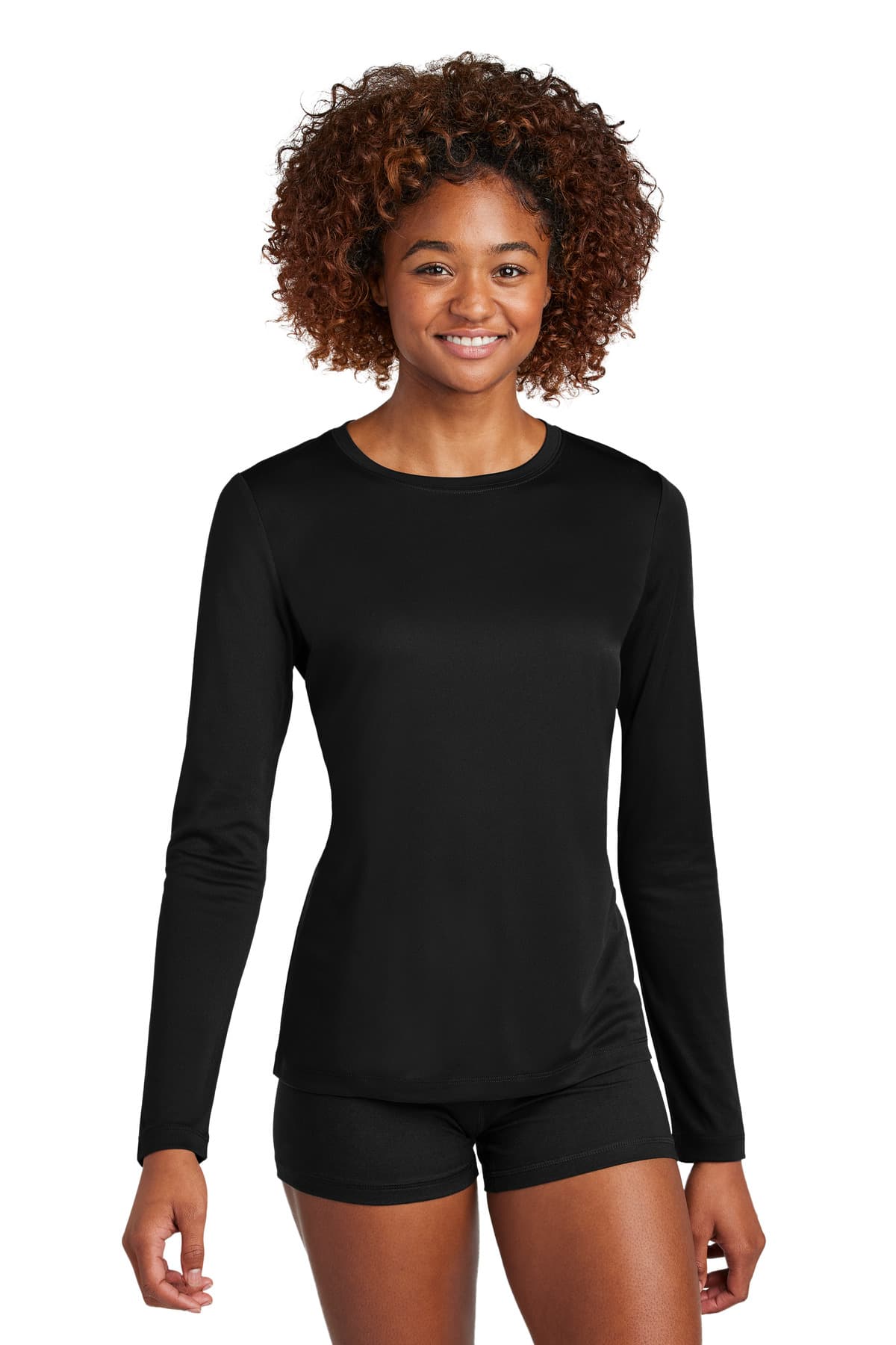 Sport-Tek ® Women's Posi-UV ® Pro Long Sleeve — Black