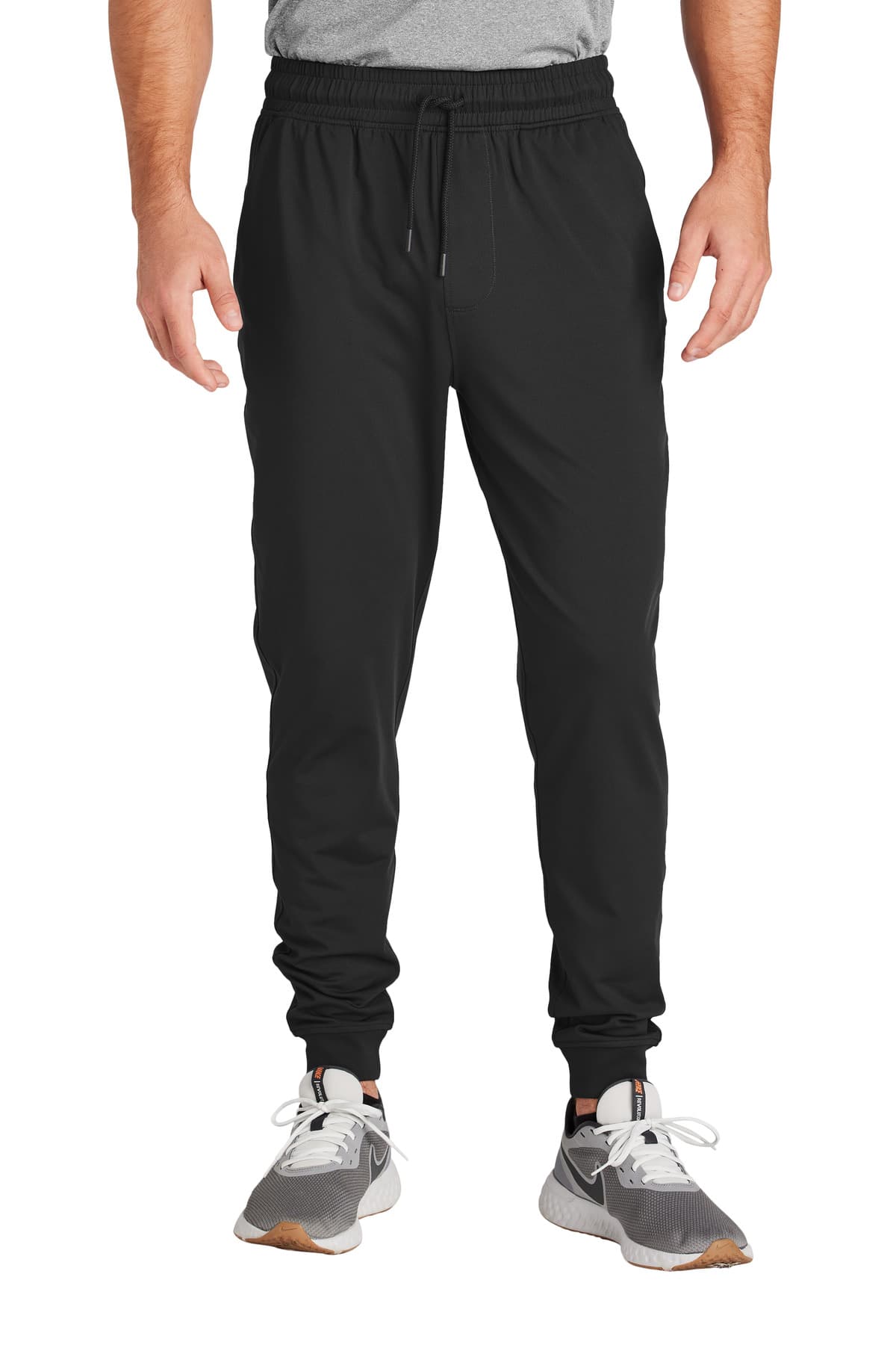 Sport-Tek ® Sport-Wick ® Stretch Jogger — Black