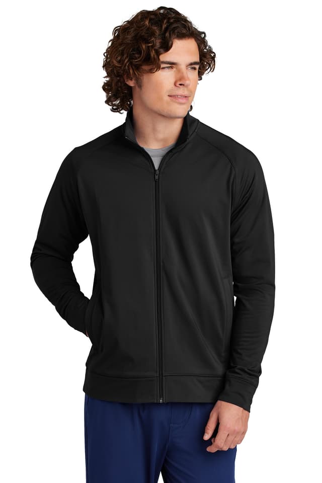 Sport-Tek ® Sport-Wick ® Stretch Full-Zip Cadet Jacket
