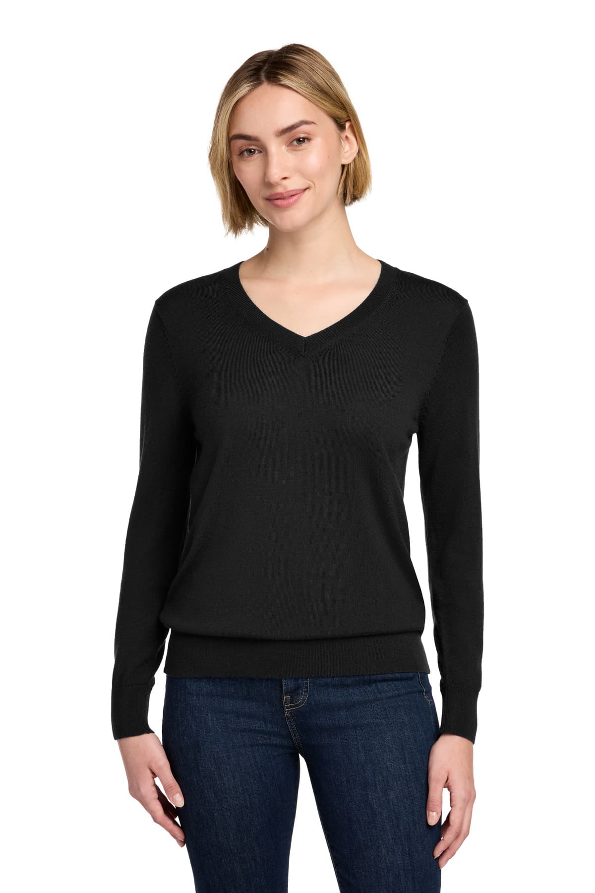 Brooks Brothers ® Women's Washable Merino V-Neck Sweater