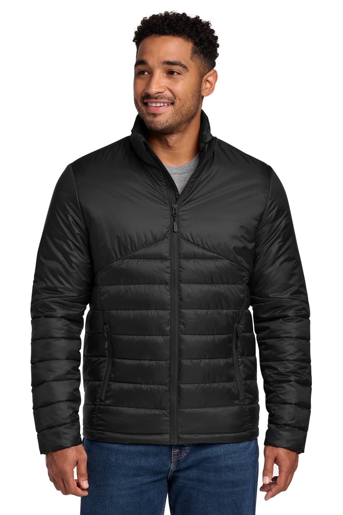 Eddie Bauer ® Quilted Jacket — Deep Black
