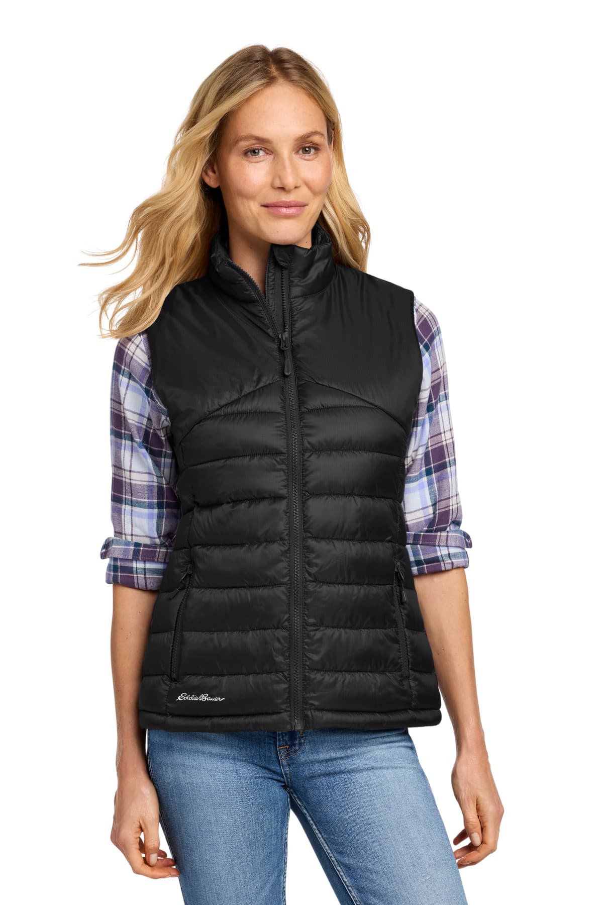Eddie Bauer ® Women's Quilted Vest — Deep Black