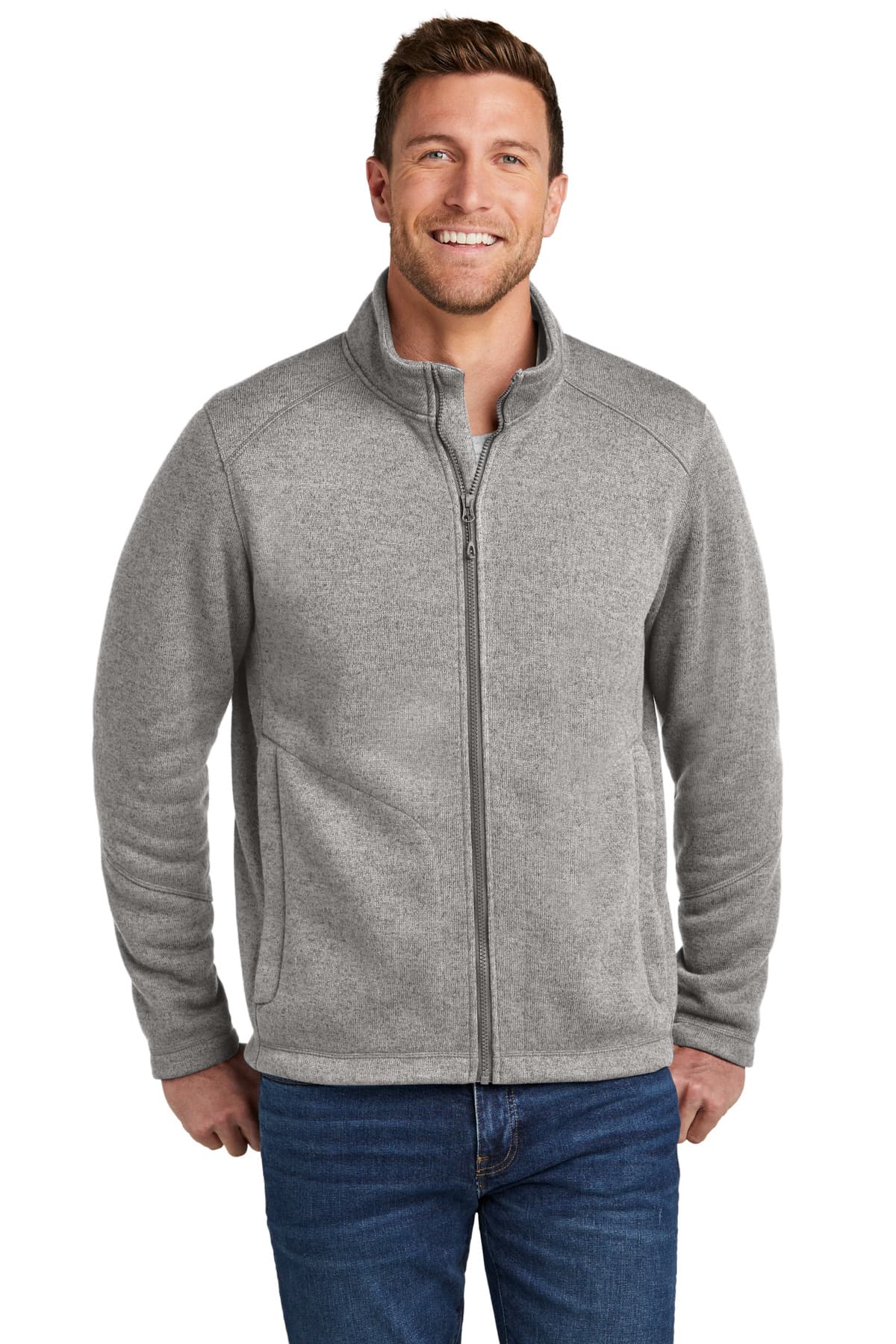 Port Authority ® Arc Sweater Fleece Jacket