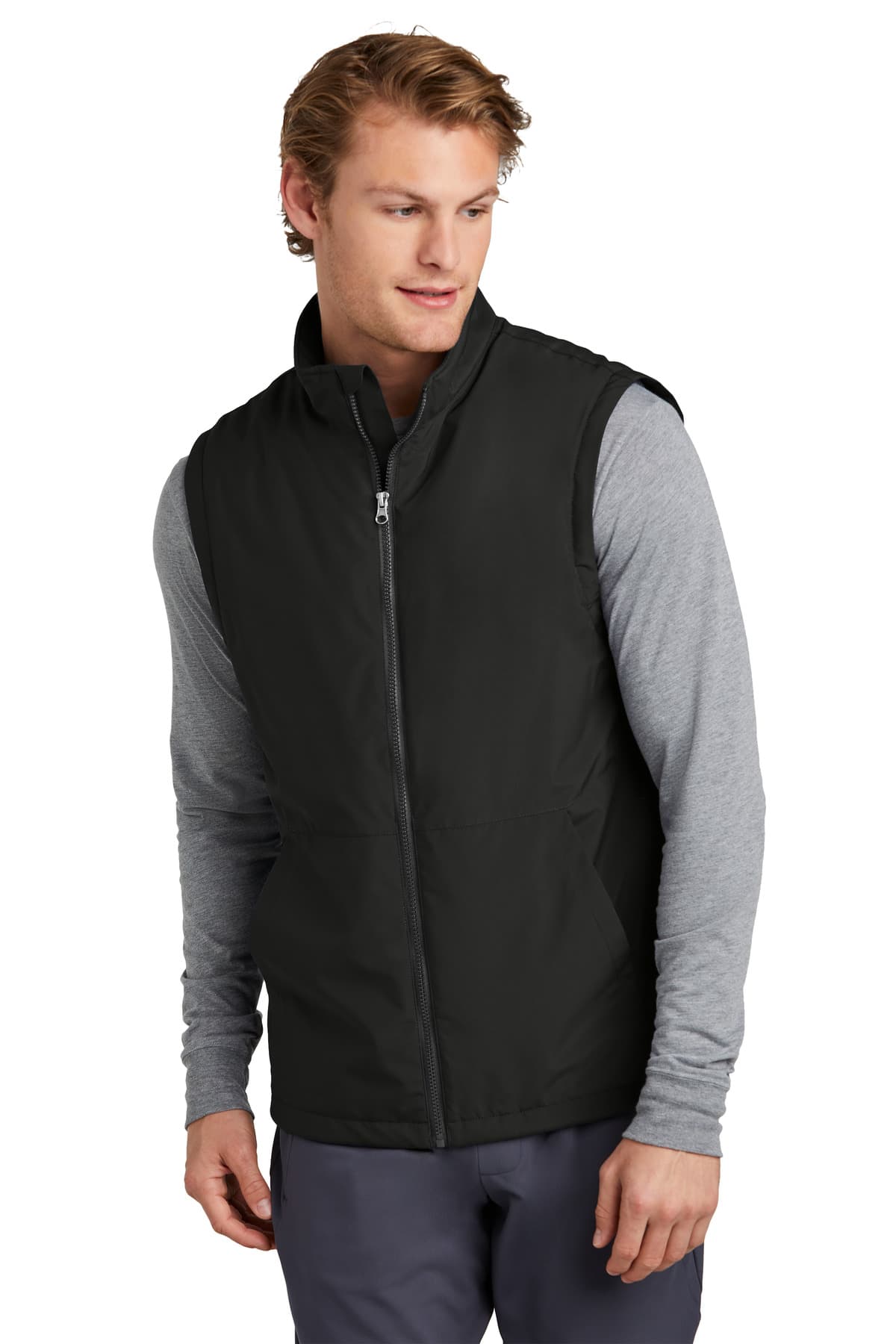 Sport-Tek ® Insulated Vest — Black