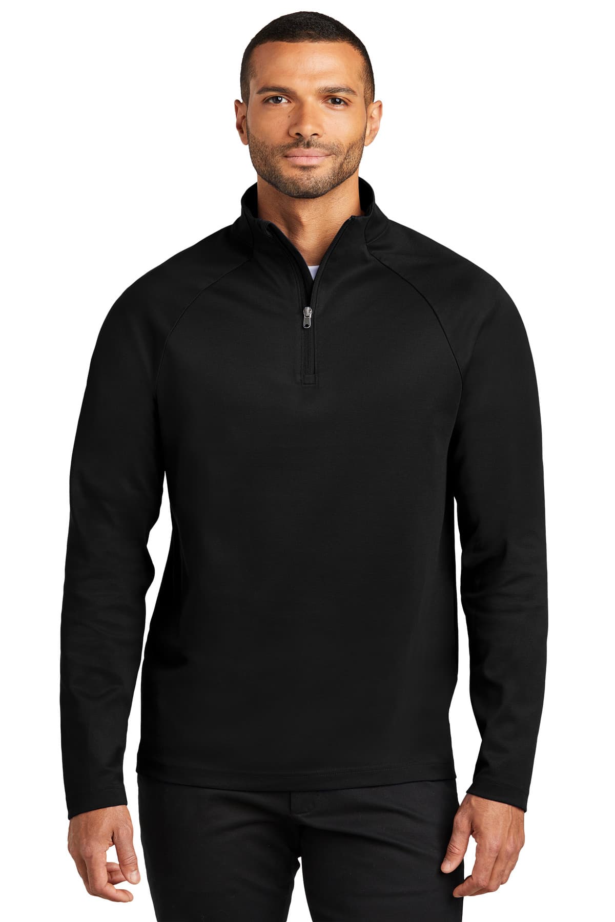 Port Authority ® C-FREE ® Cypress 1/4-Zip — Deep Black