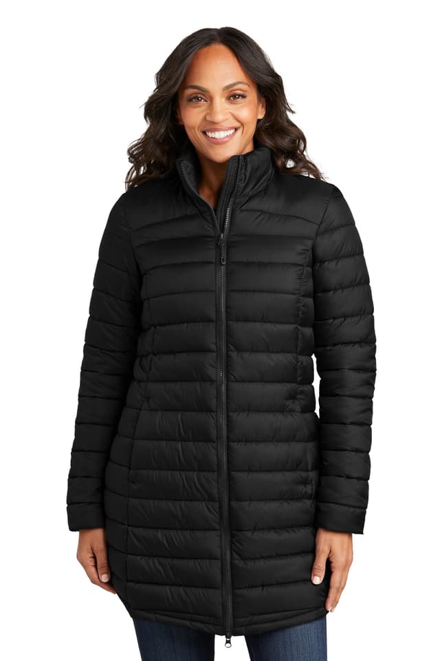Port Authority ® Women's Horizon Puffy Long Jacket