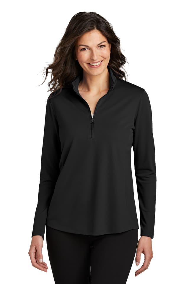 Port Authority ® Women's Dry Zone ® UV Micro-Mesh 1/4-Zip
