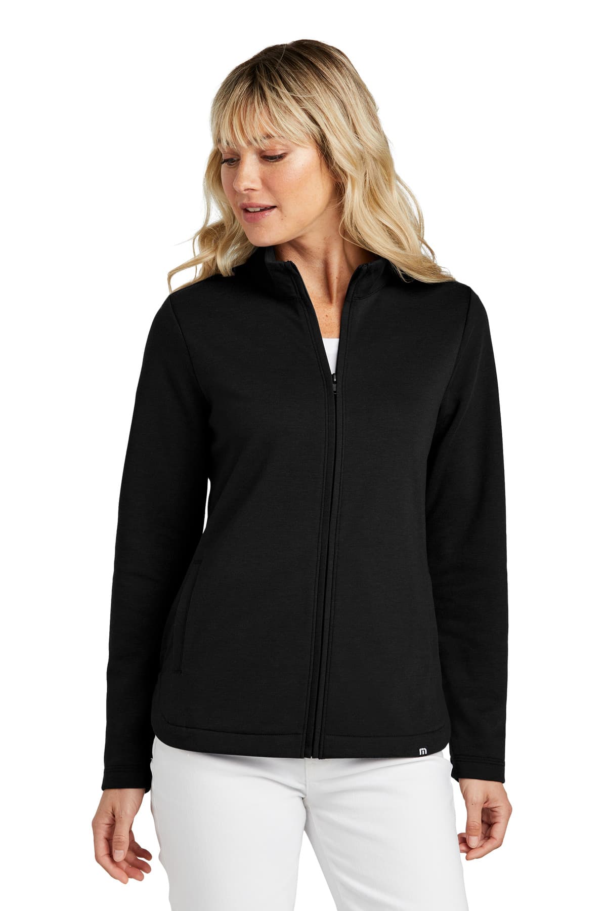 TravisMathew Women's Coveside Full-Zip — Black