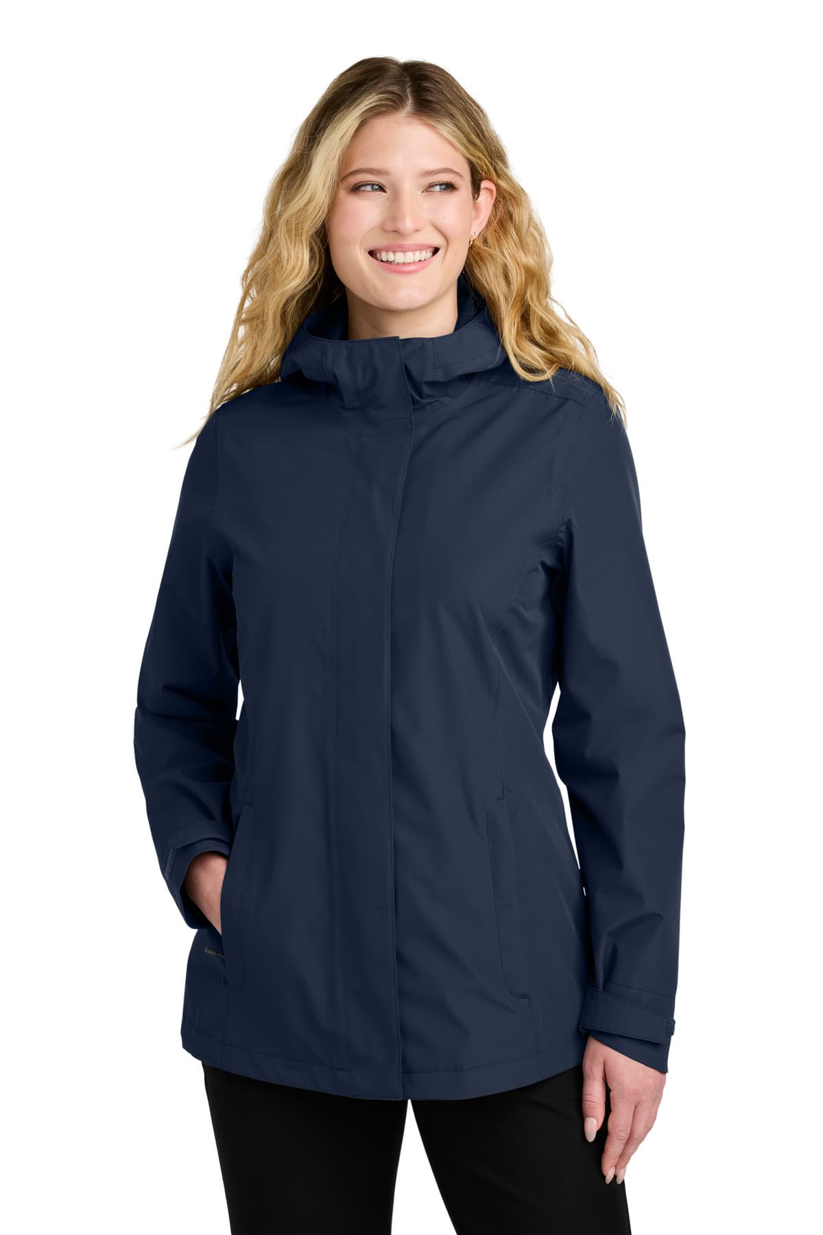 Port Authority ® Women's C-FREE ® Rain Jacket — True Navy