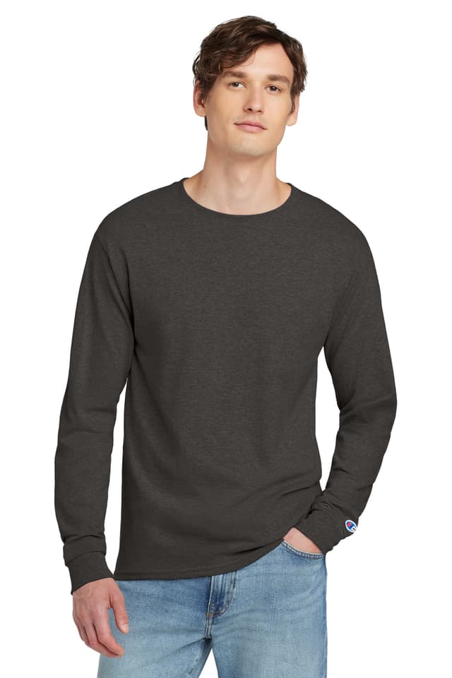 Champion ® Jersey Long Sleeve Tee