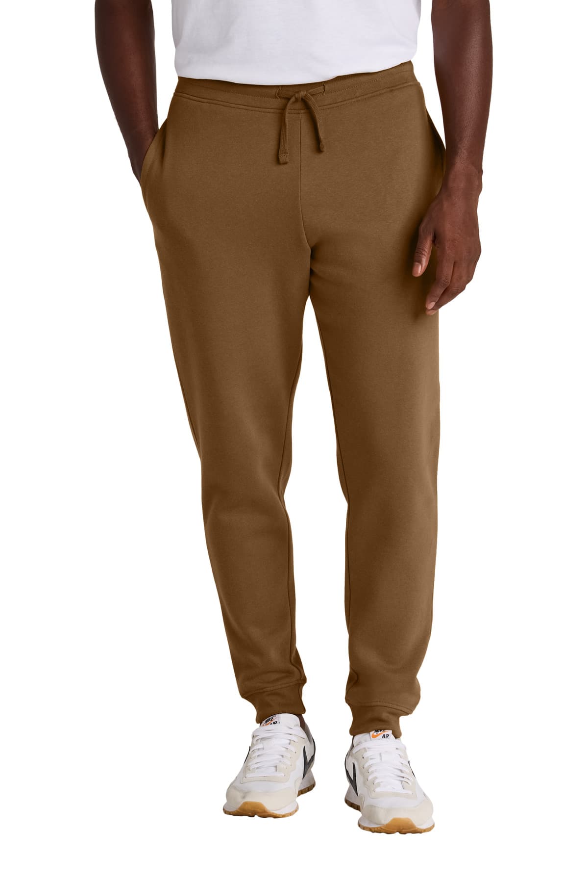 District ® V.I.T.  Fleece Jogger — Duck Brown