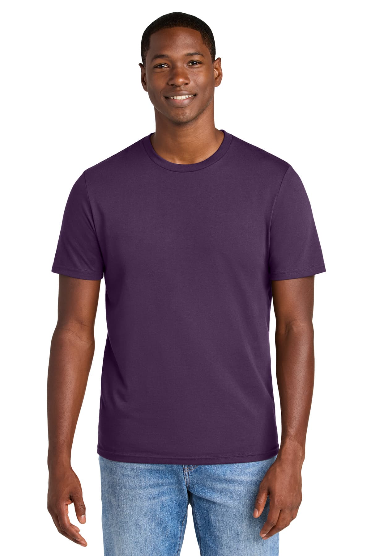 District ® Perfect Weight ® CVC Tee — Blackberry