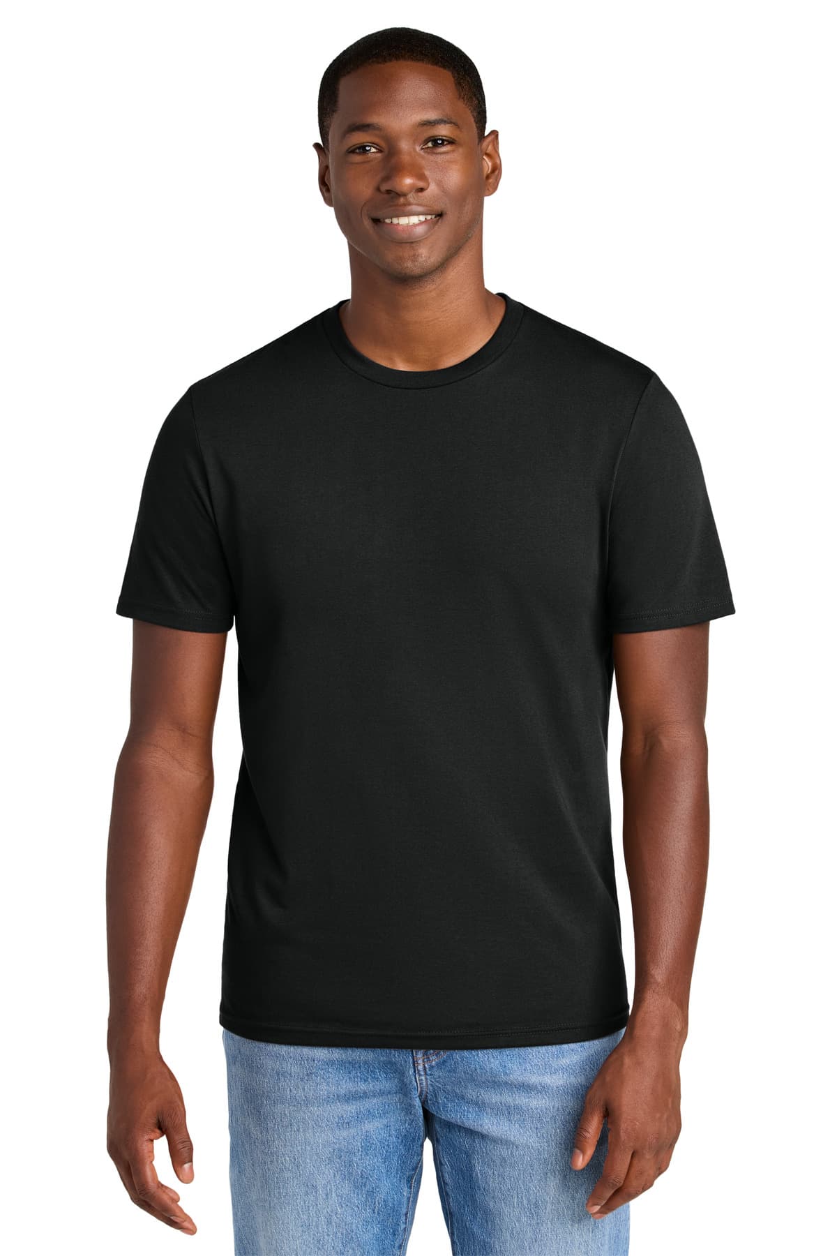 District ® Perfect Weight ® CVC Tee — Jet Black