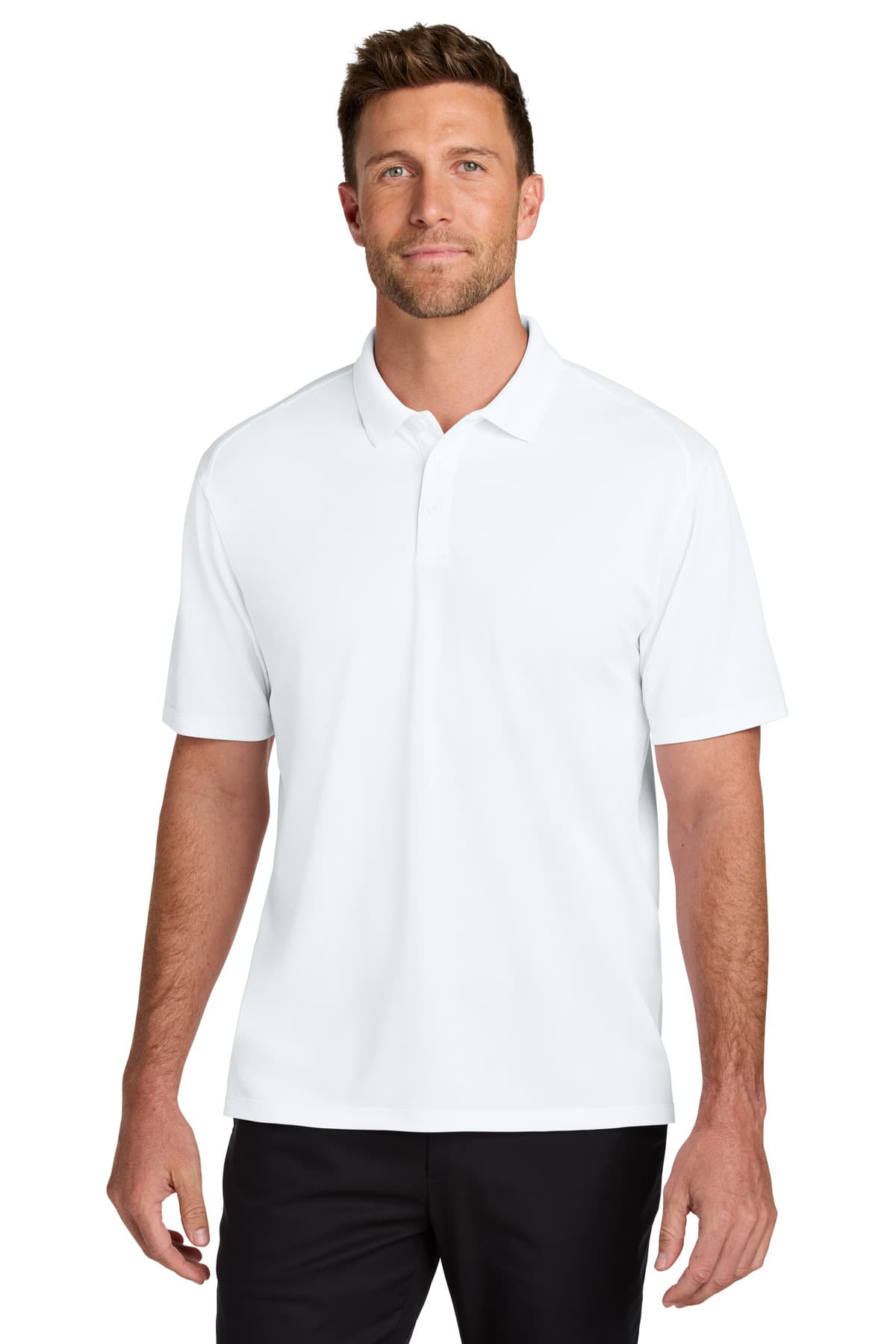Port Authority ® Wearever Performance Pique Polo — White
