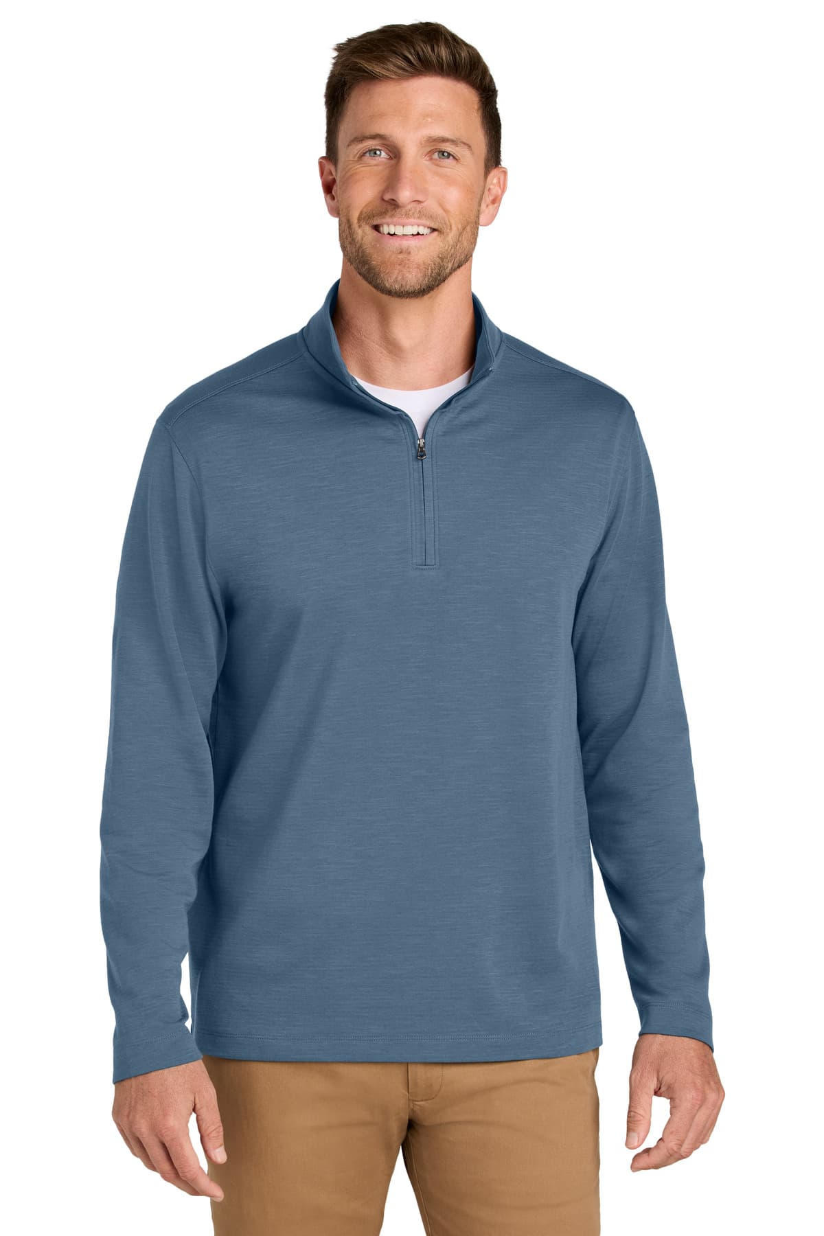 Port Authority ® Breakwater 1/4-Zip Pullover — Dusk Blue