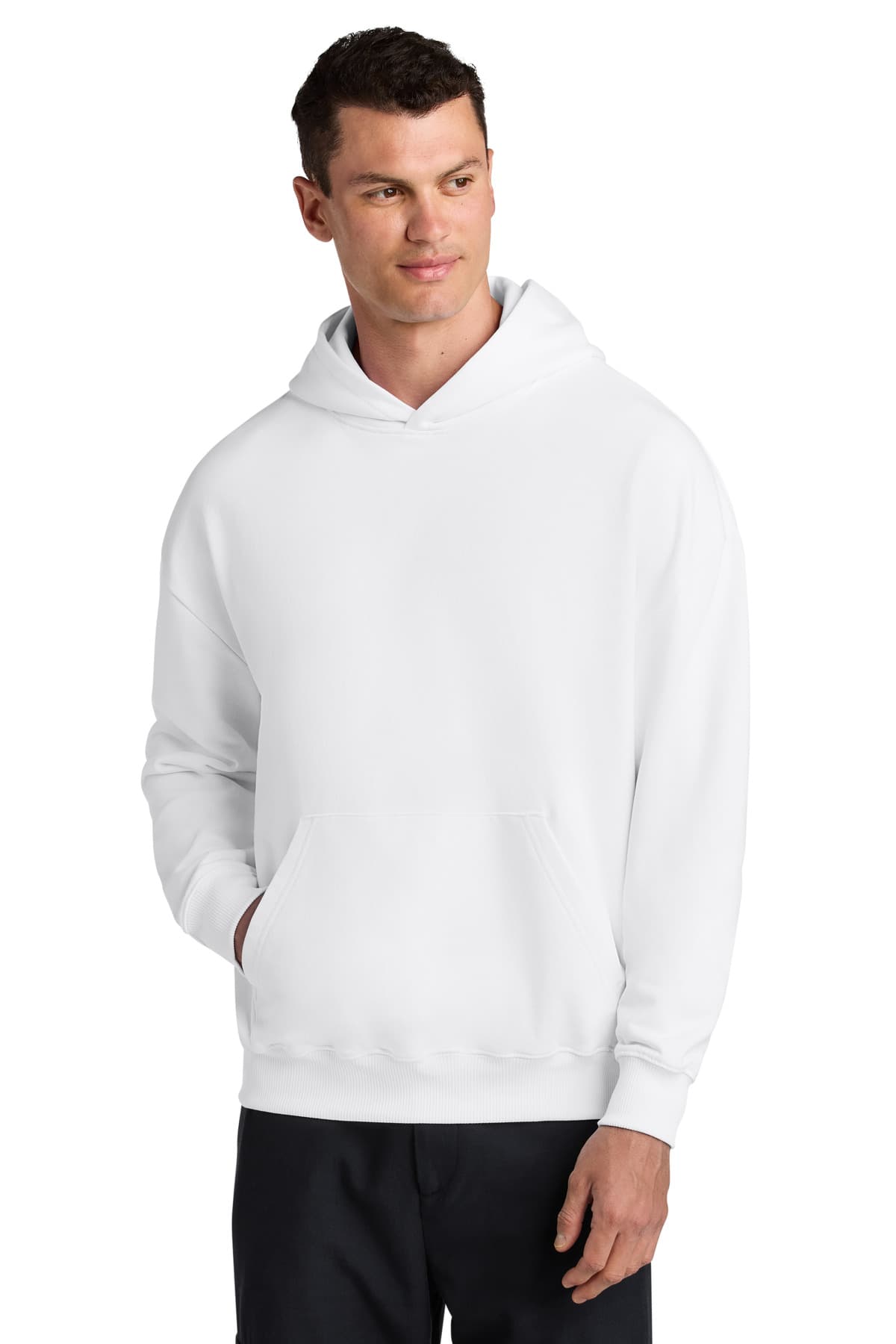 Stanley/Stella ® Unisex Cooper Dry Hooded Sweatshirt — White