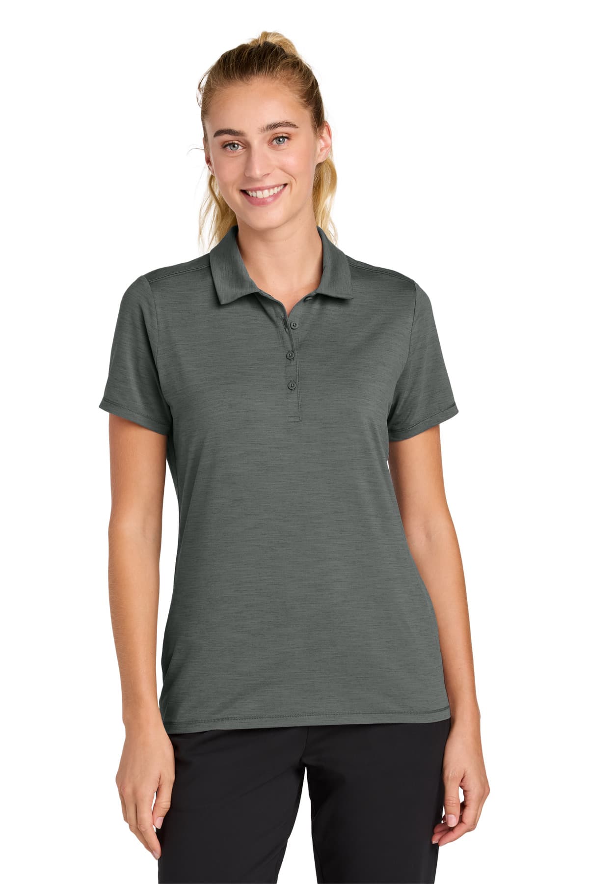 Sport-Tek ® Women's Versa Polo — Shadow Grey