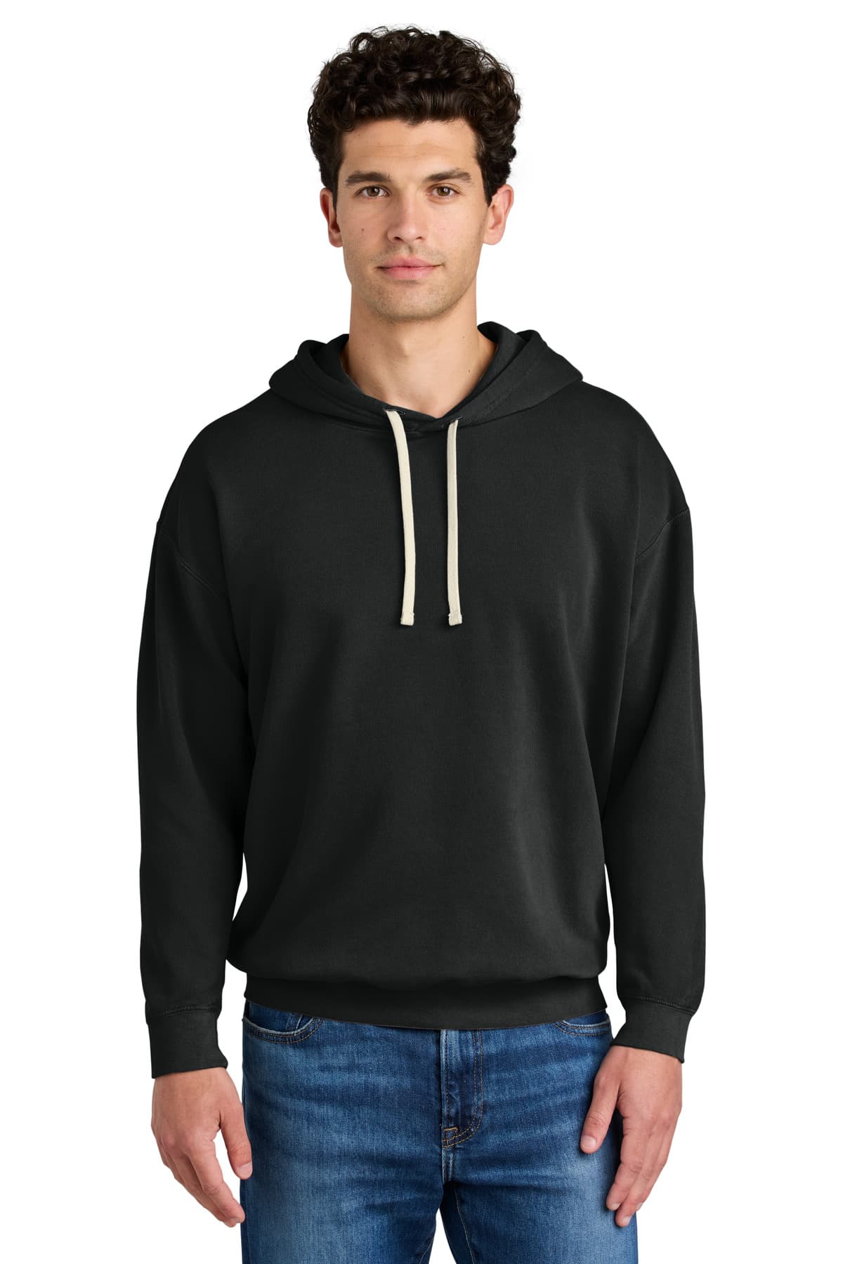Comfort Colors ® Lightweight Hooded Sweatshirt — Black