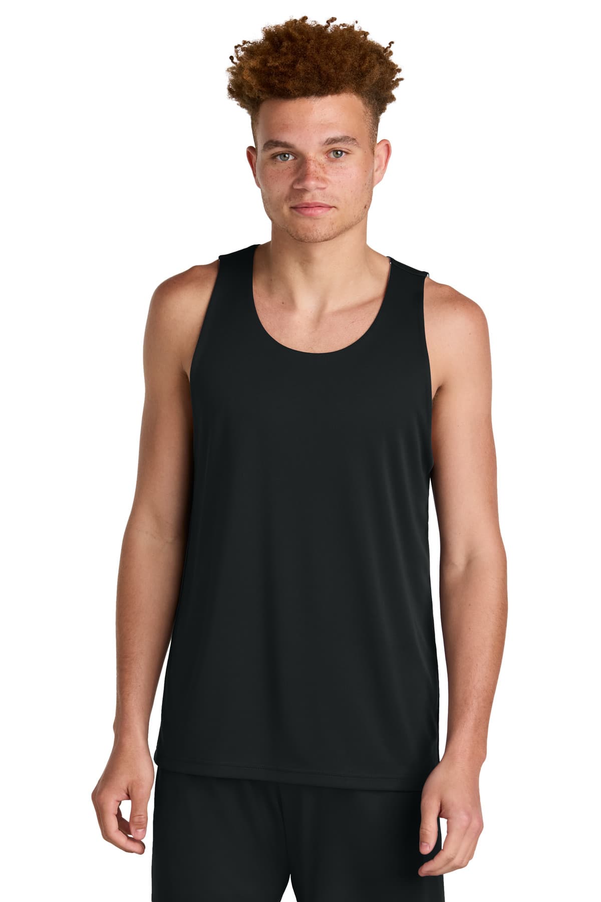 Sport-Tek ® PosiCharge ® Competitor  Rev Tank — Black/ White
