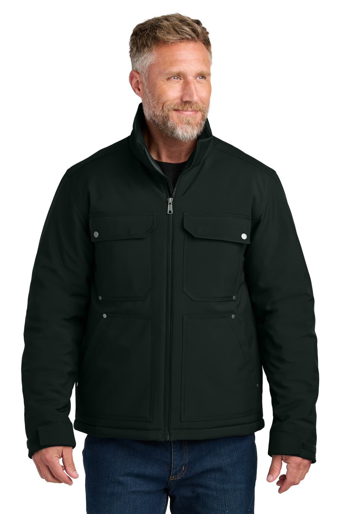 CornerStone ® Insulated Workwear Soft Shell — Black