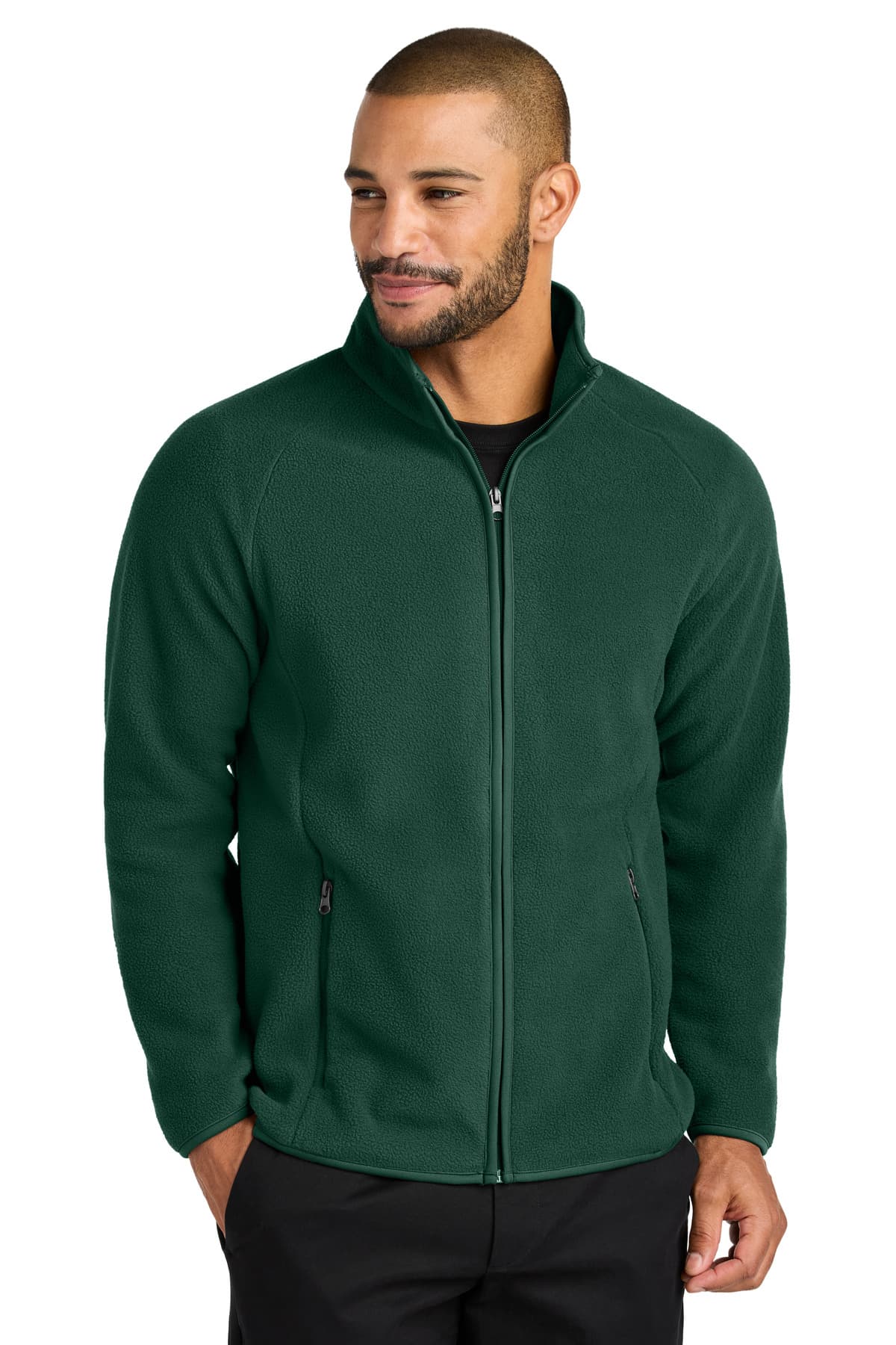 Port Authority ® C-FREE ® Raglan Fleece — Dark Green