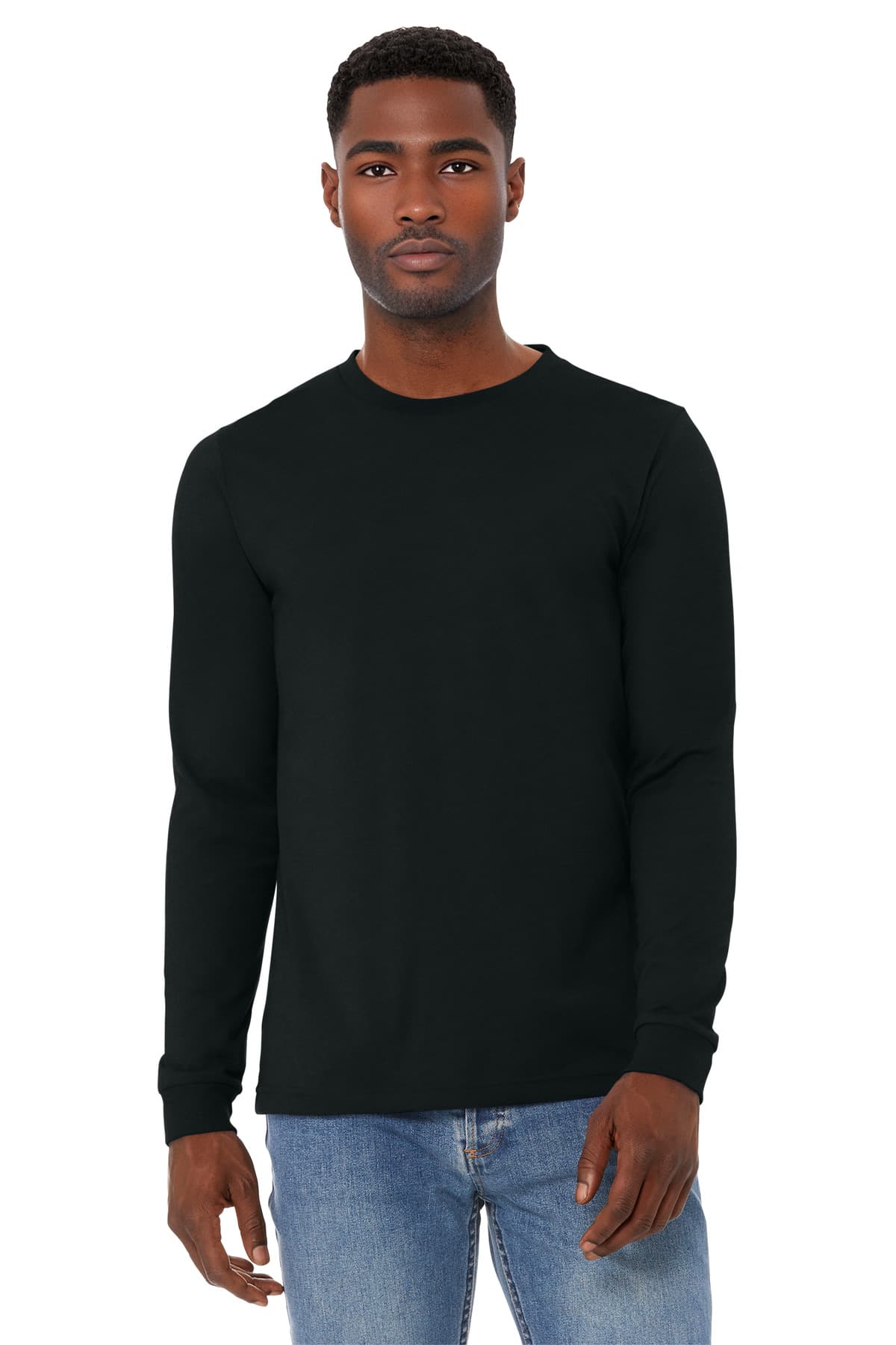 BELLA+CANVAS ® Unisex Heather CVC Long Sleeve Tee