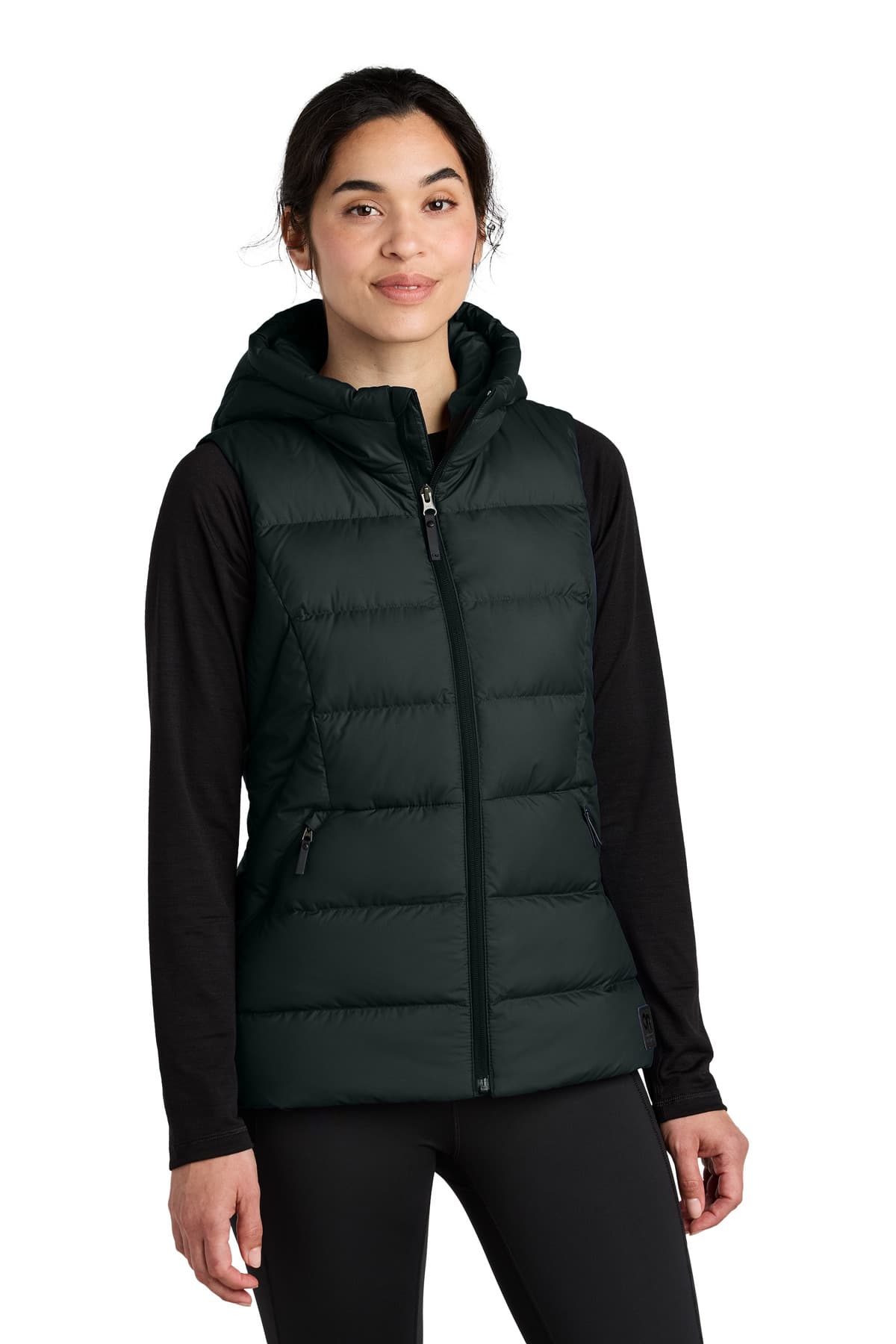 LIMITED EDITION Outdoor Research ® Women's Coldsnap Hooded Down Vest — Black